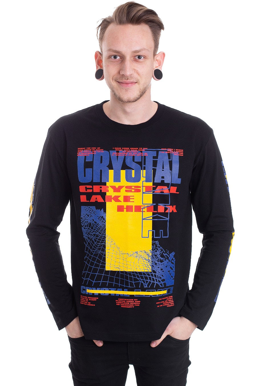 Crystal Lake - Helix - Longsleeve | Men-Image