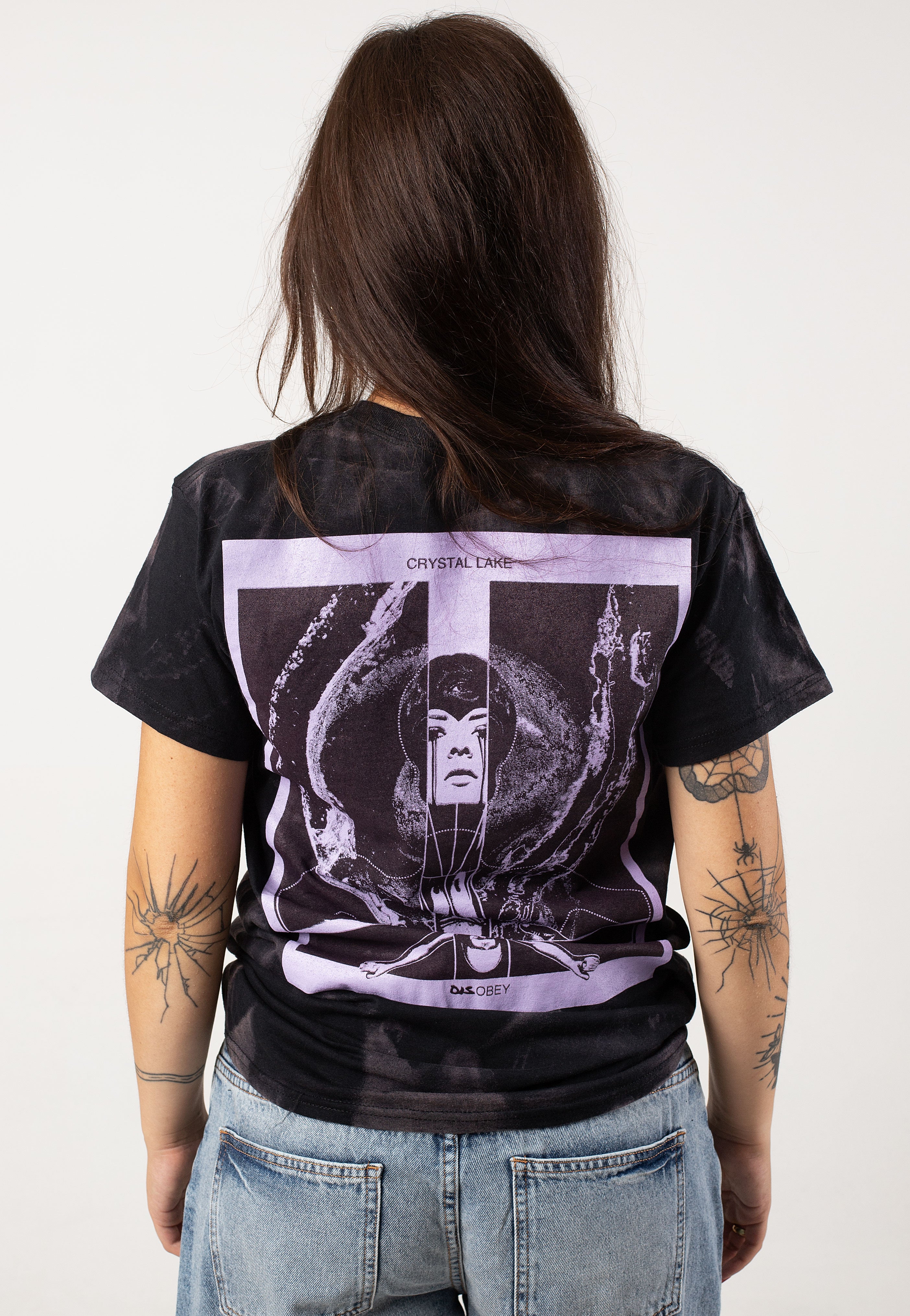 Crystal Lake - Yuvikiri Acidwash Crumple - T-Shirt | Women-Image