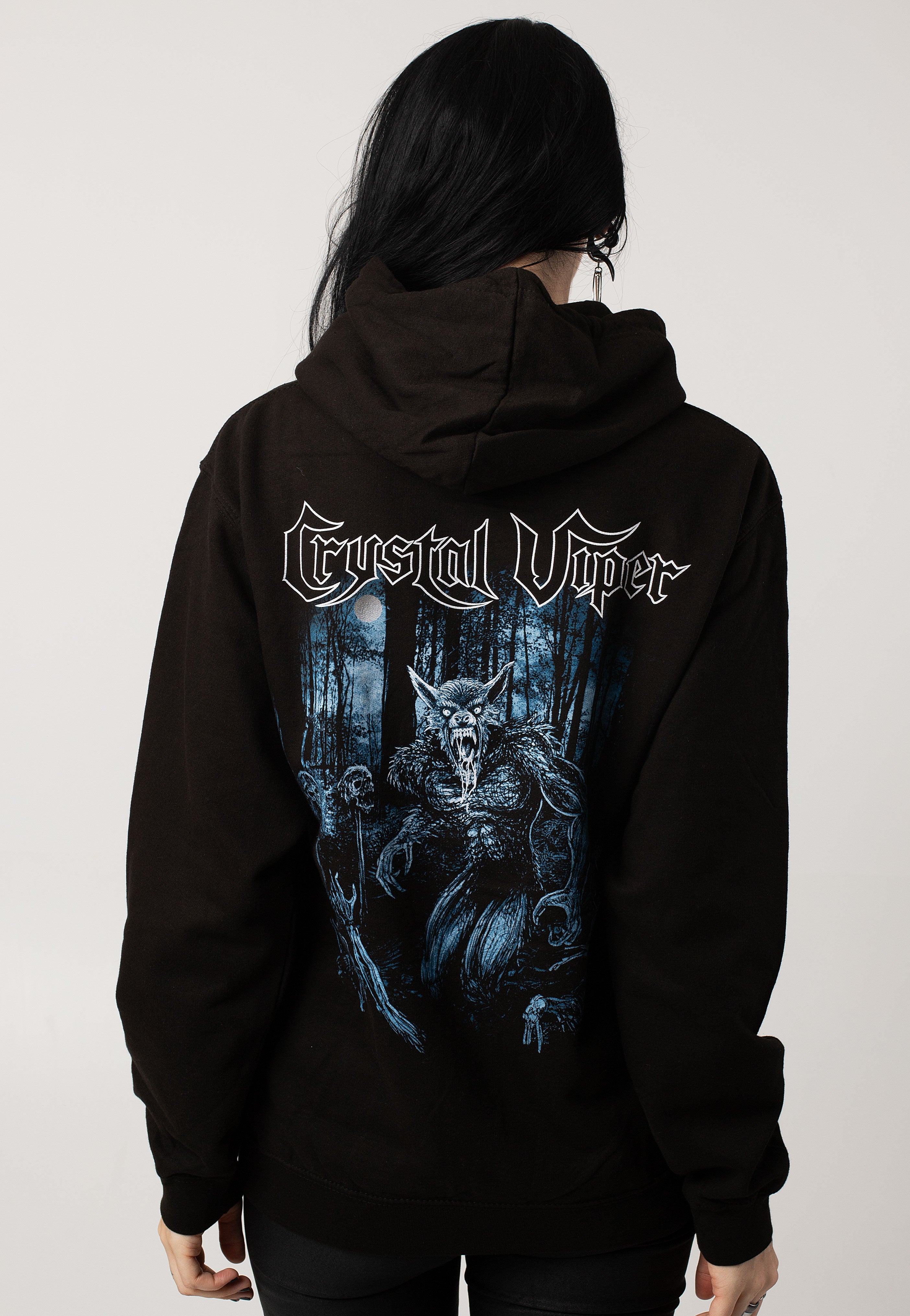 Crystal Viper - Wolf & The Witch - Hoodie | Women-Image