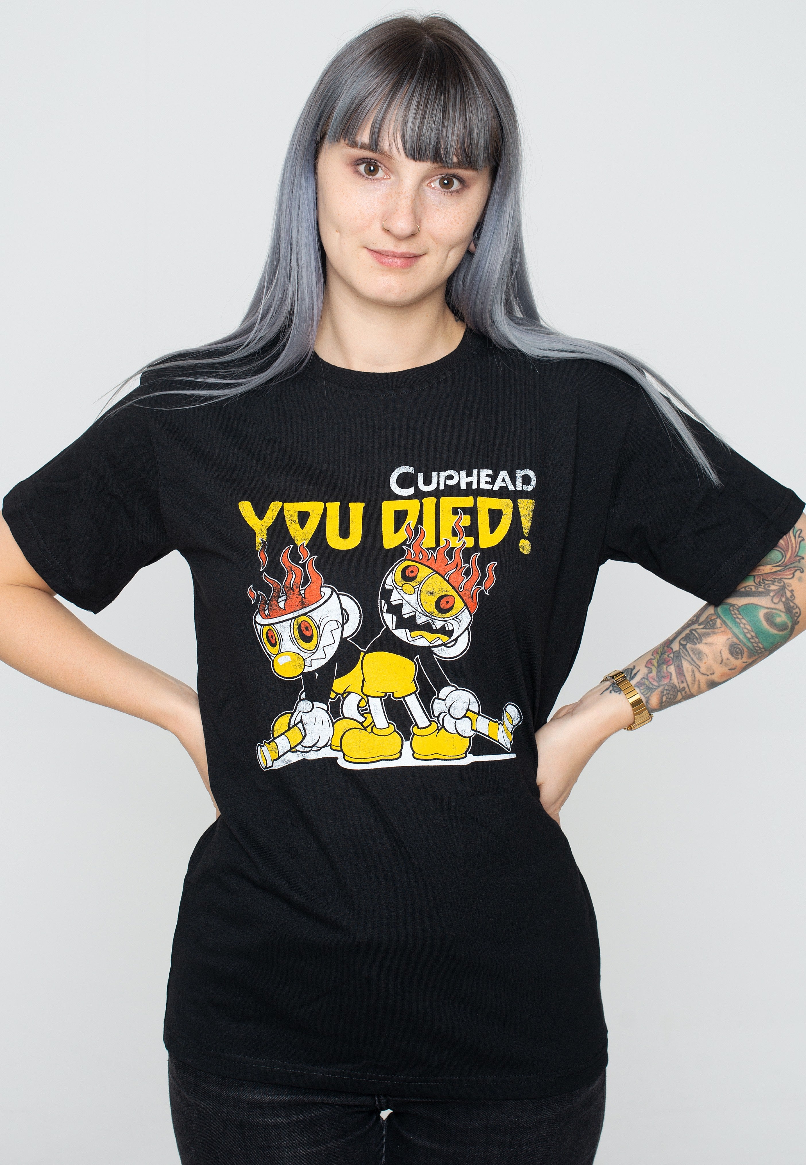 Cuphead - Bad Ending - T-Shirt | Women-Image