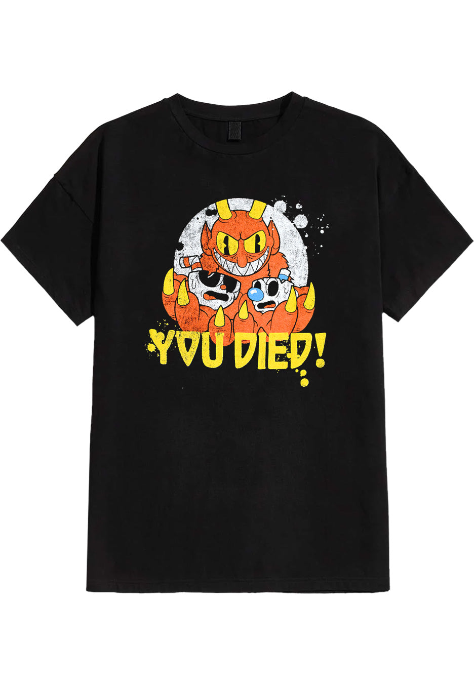 Cuphead - You Died! - T-Shirt | Neutral-Image