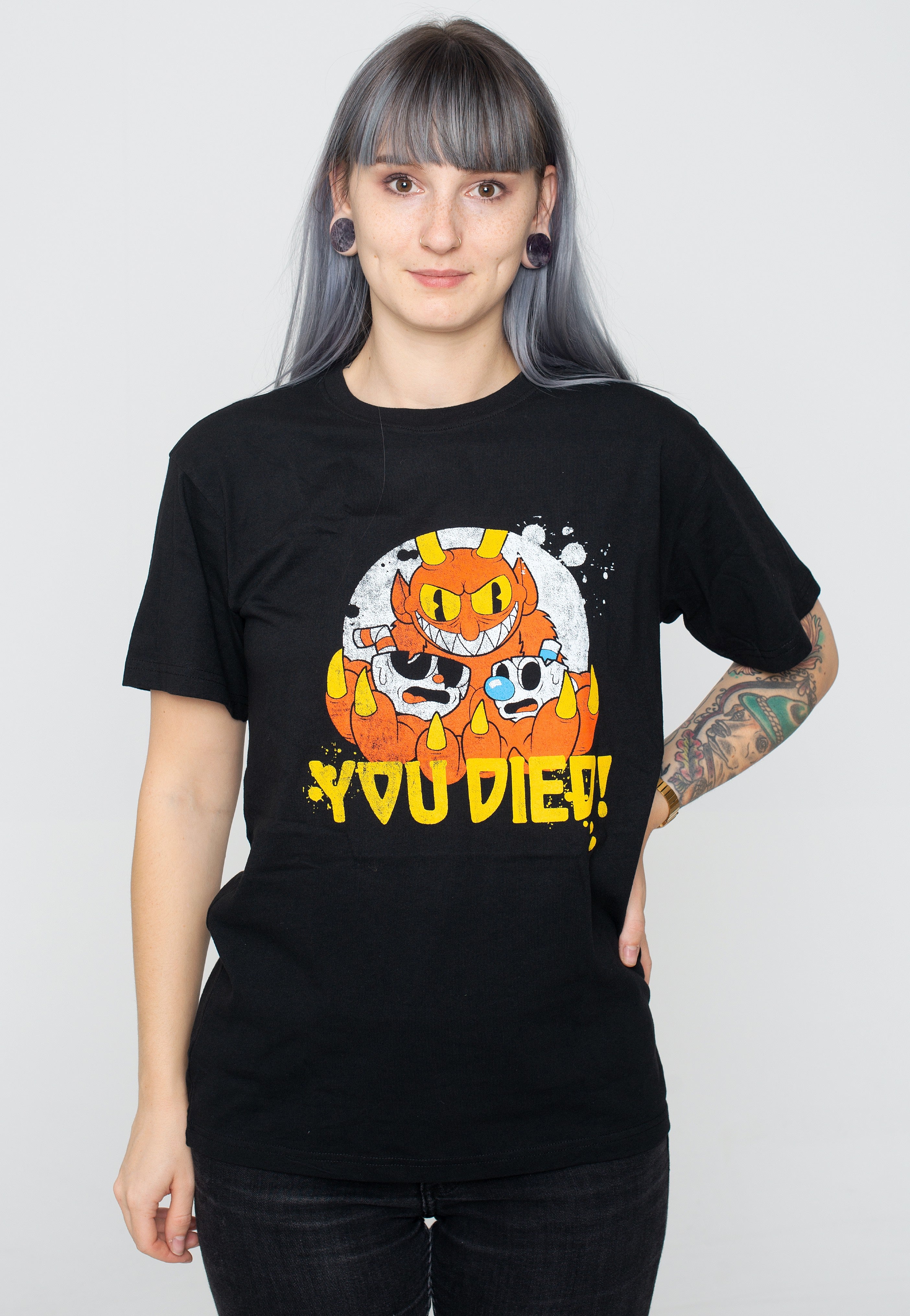 Cuphead - You Died! - T-Shirt | Women-Image