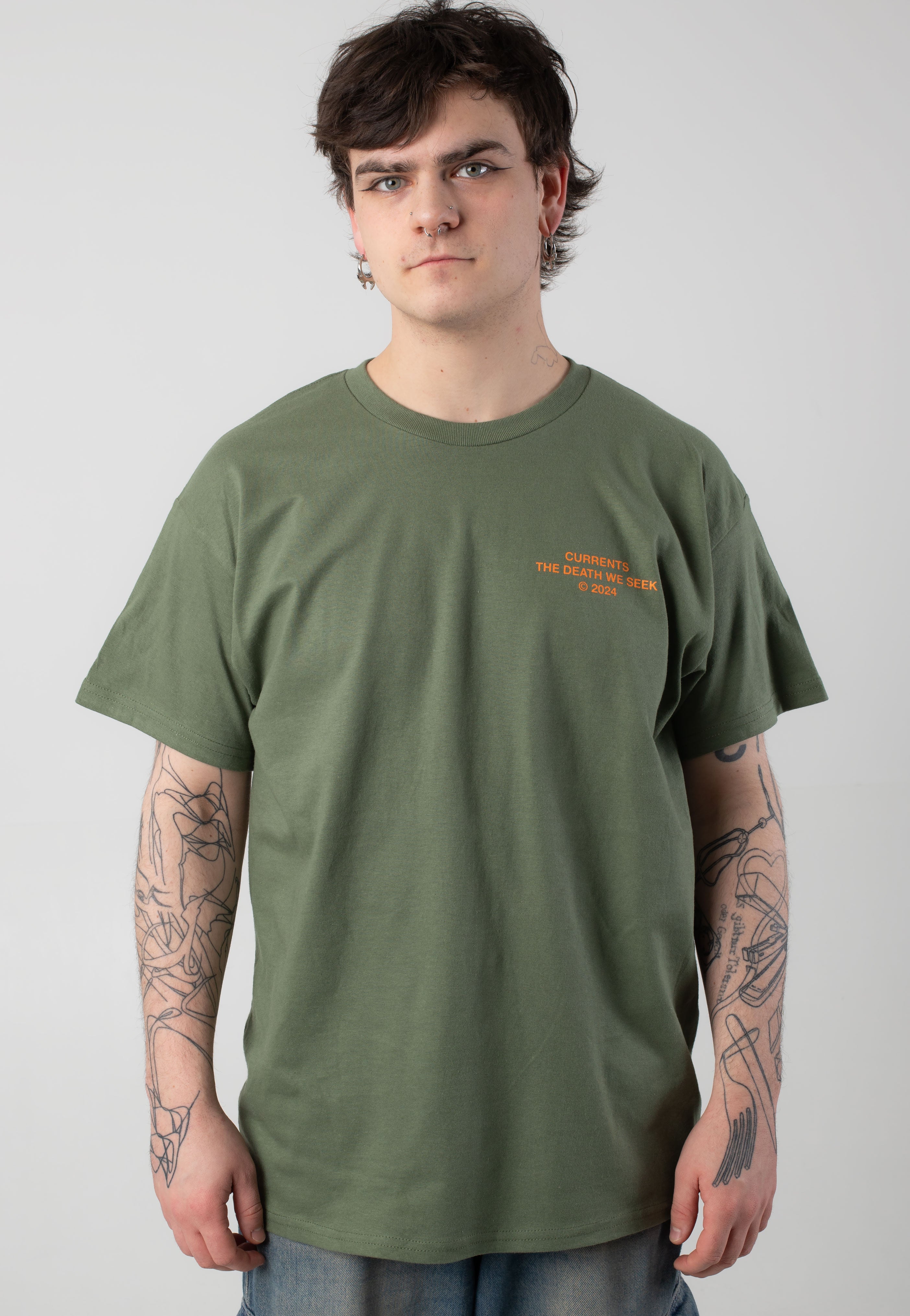 Currents - Crown Moon Military Green - T-Shirt | Men-Image