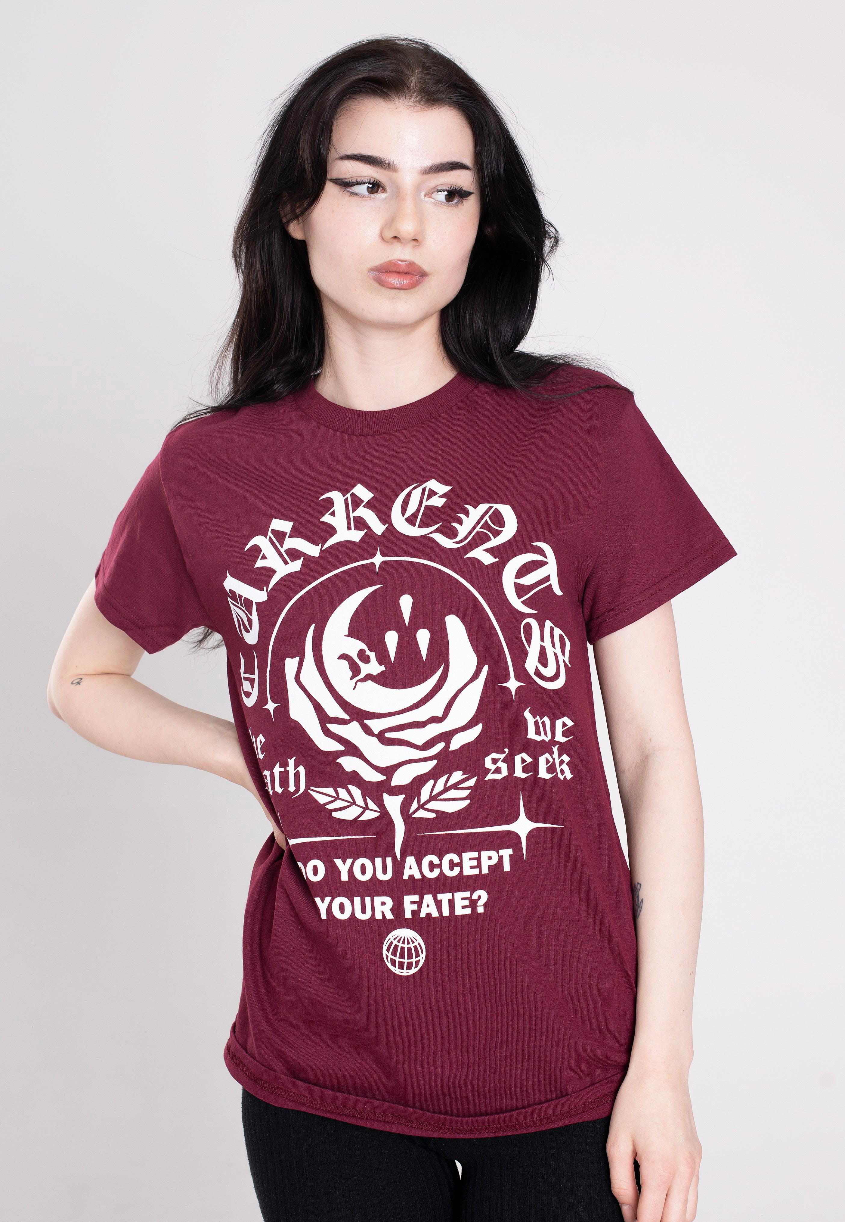 Currents - Rose Maroon - T-Shirt | Women-Image