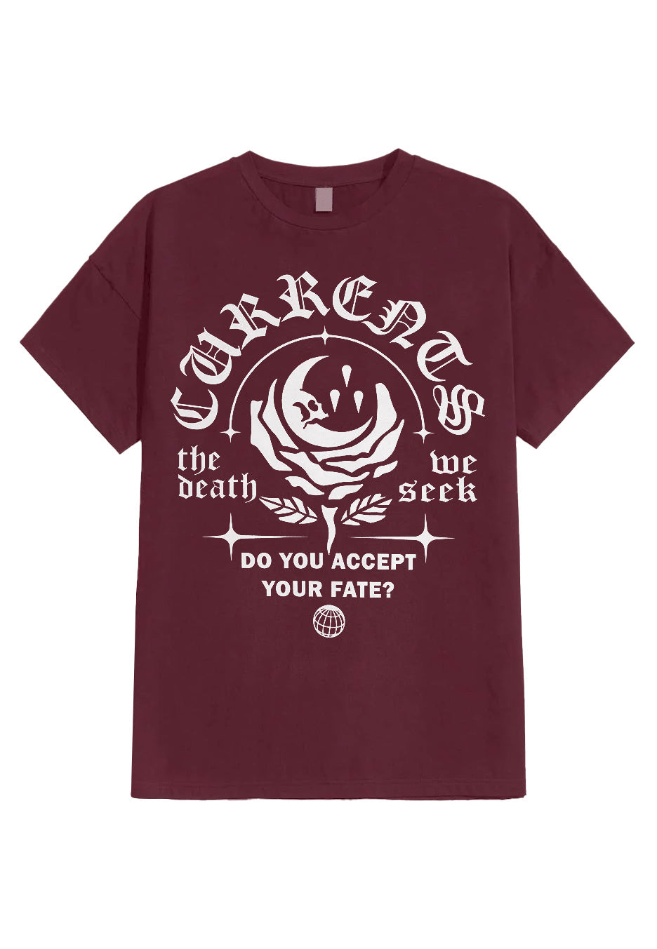 Currents - Rose Maroon - T-Shirt | Neutral-Image