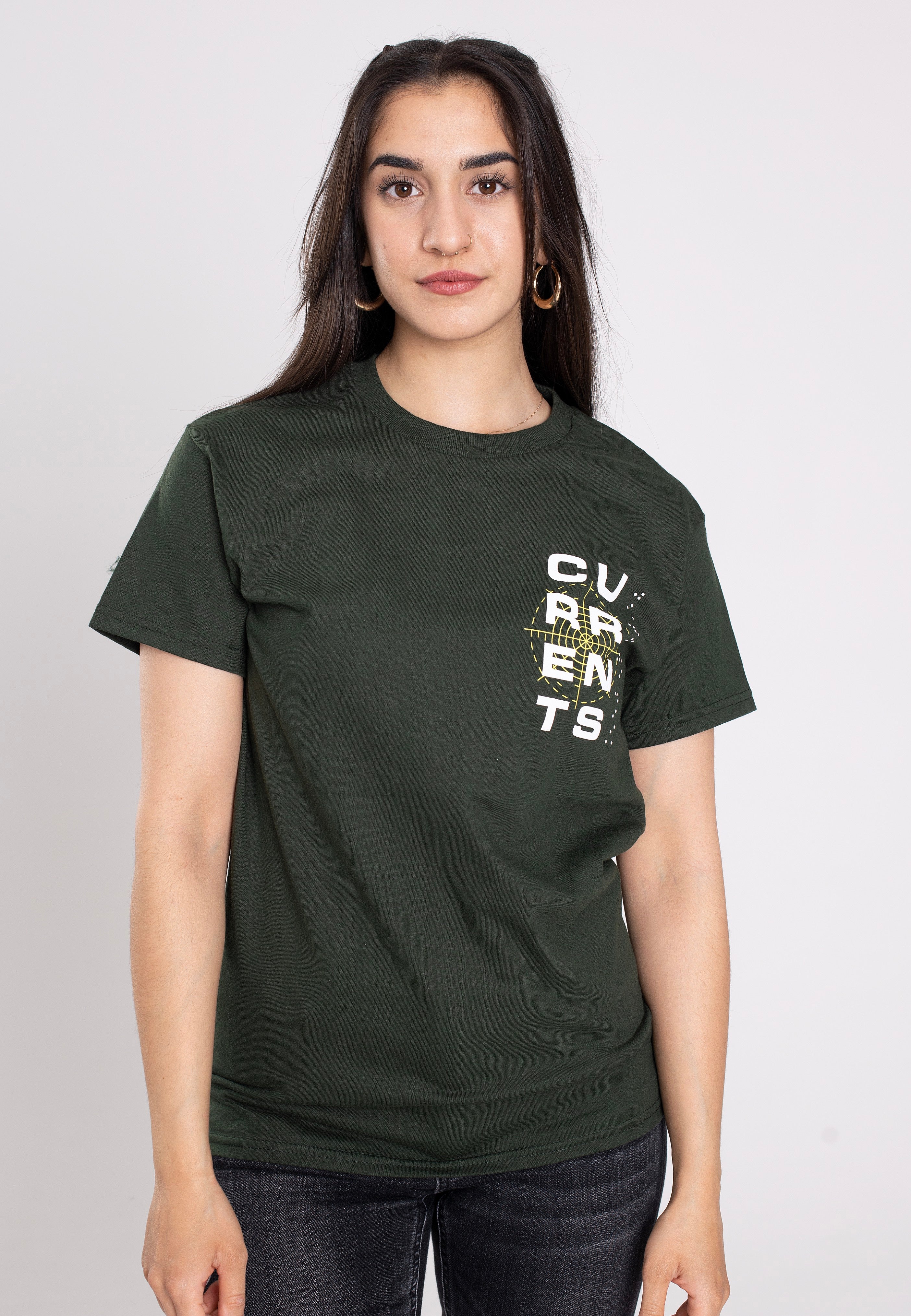 Currents - Sniper Forest Green - T-Shirt | Women-Image