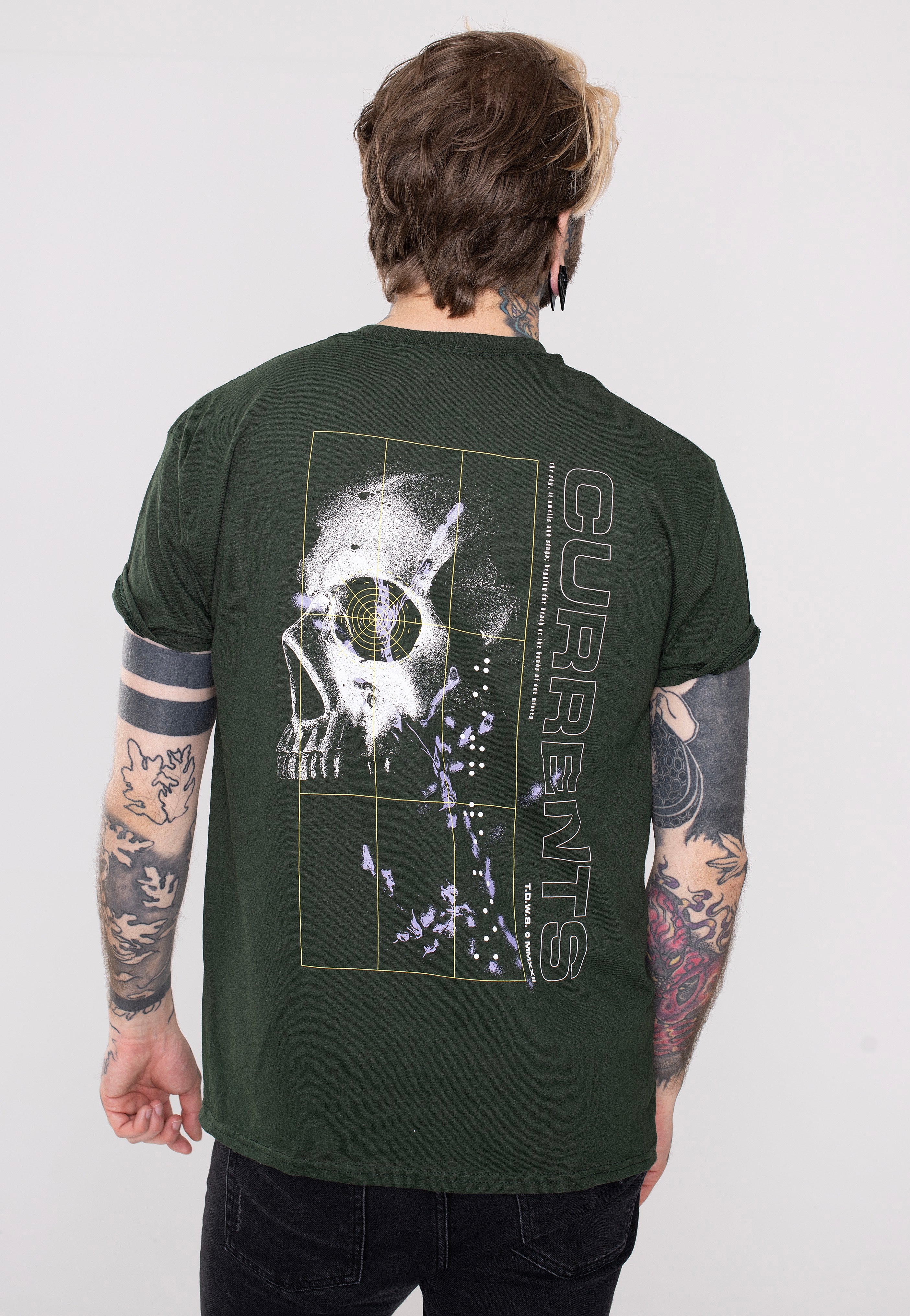 Currents - Sniper Forest Green - T-Shirt | Men-Image