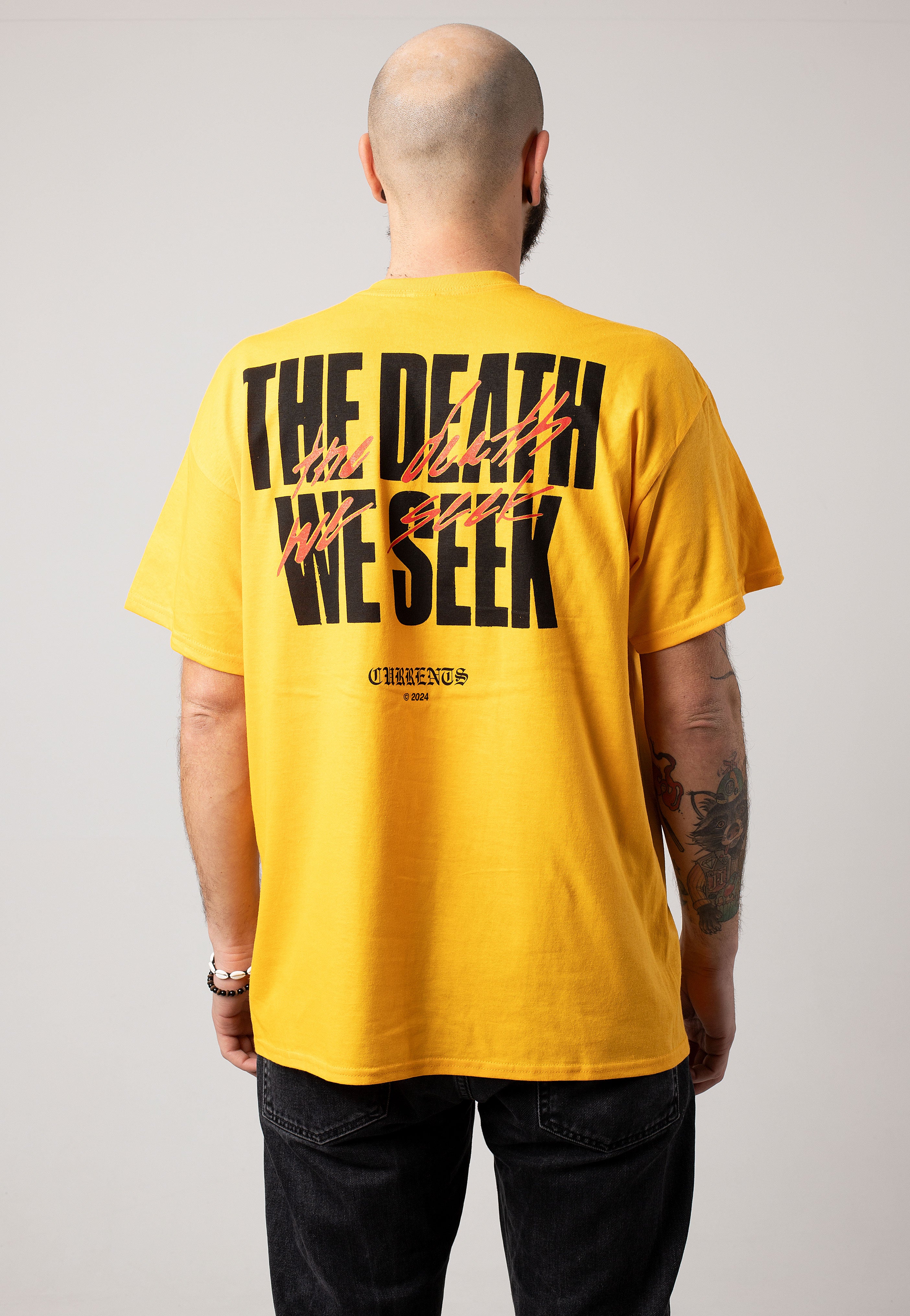 Currents - The Death We Seek Gold - T-Shirt | Men-Image