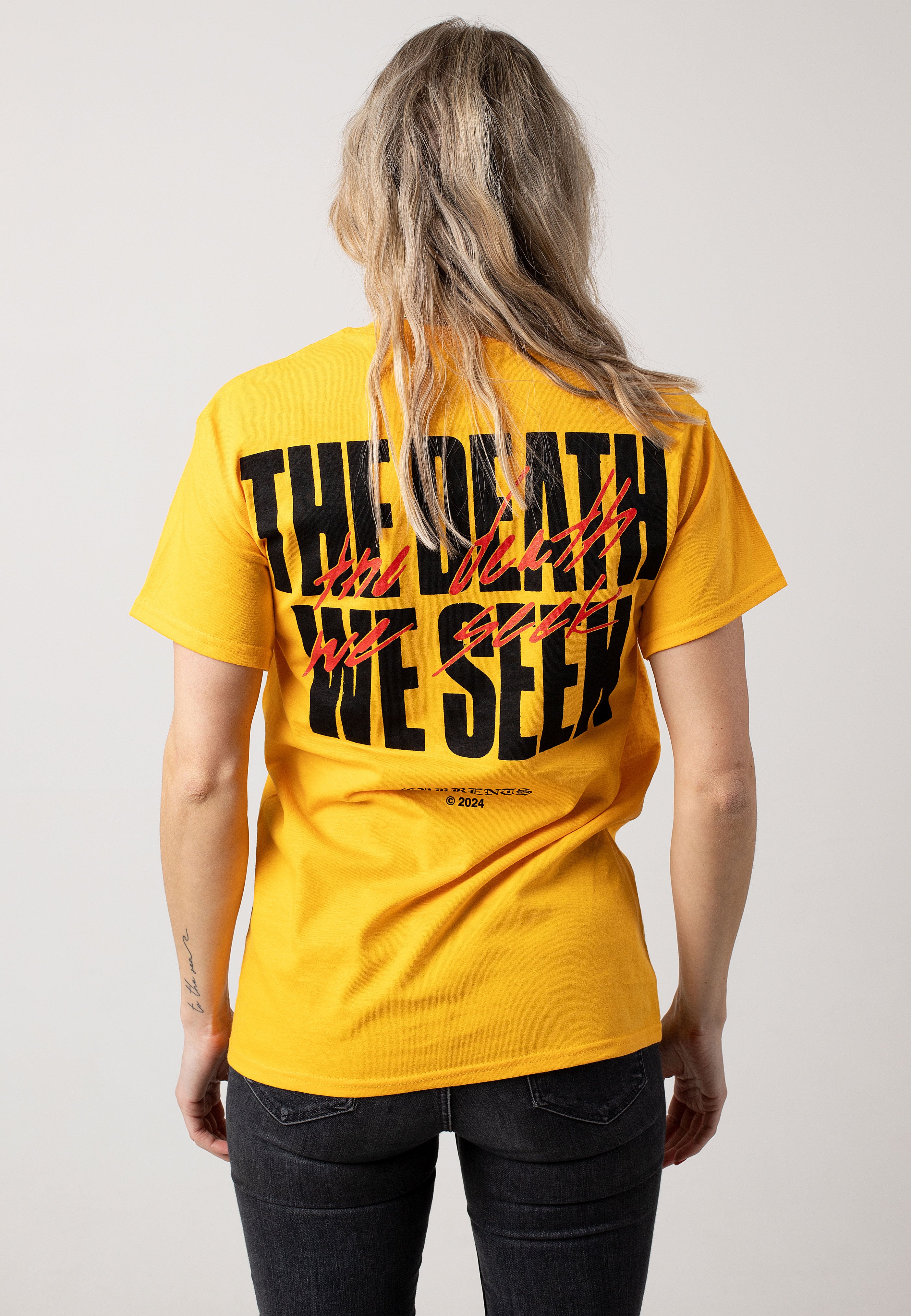 Currents - The Death We Seek Gold - T-Shirt | Women-Image