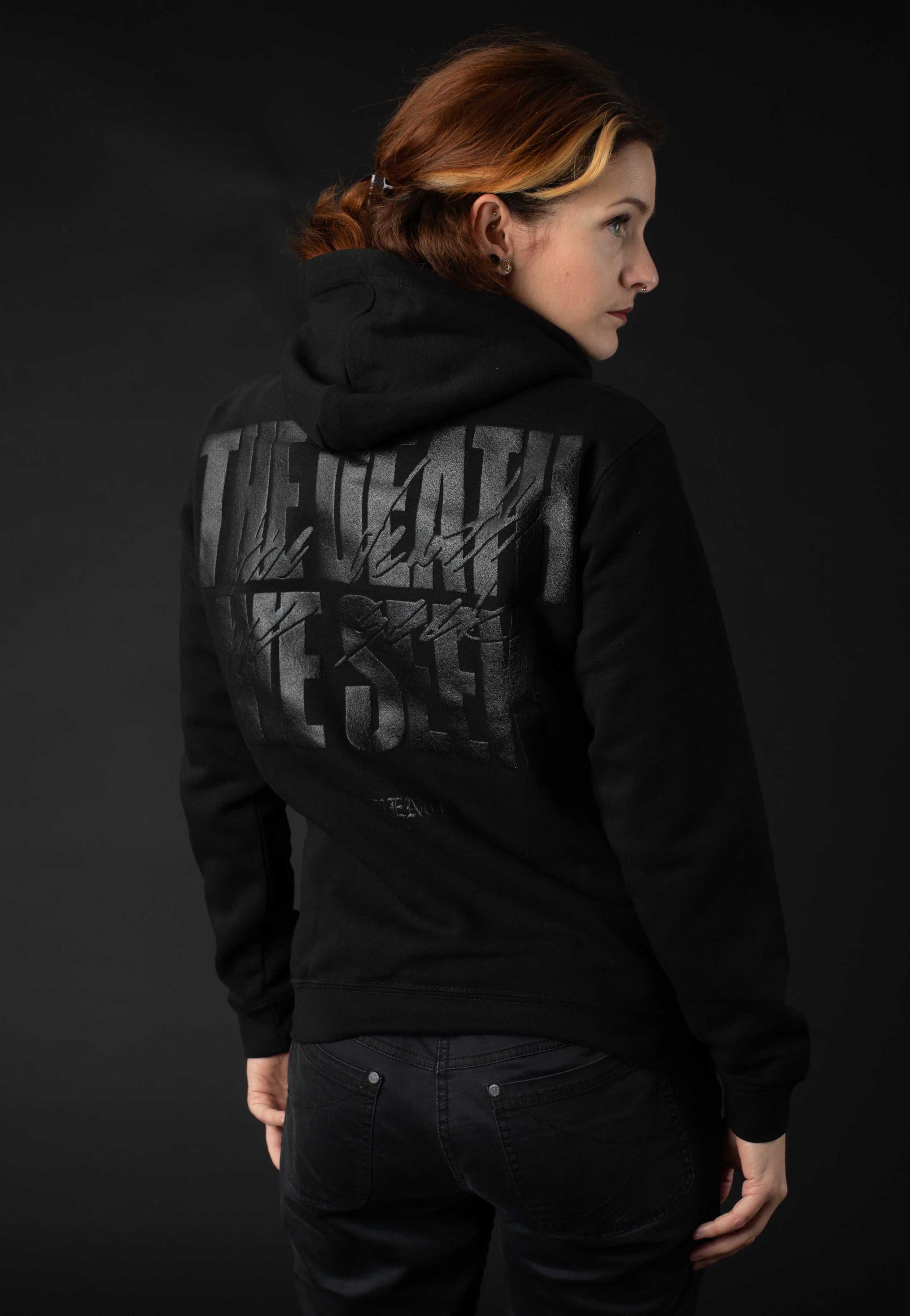 Currents - The Death We Seek Limited Black On Black - Hoodie | Women-Image