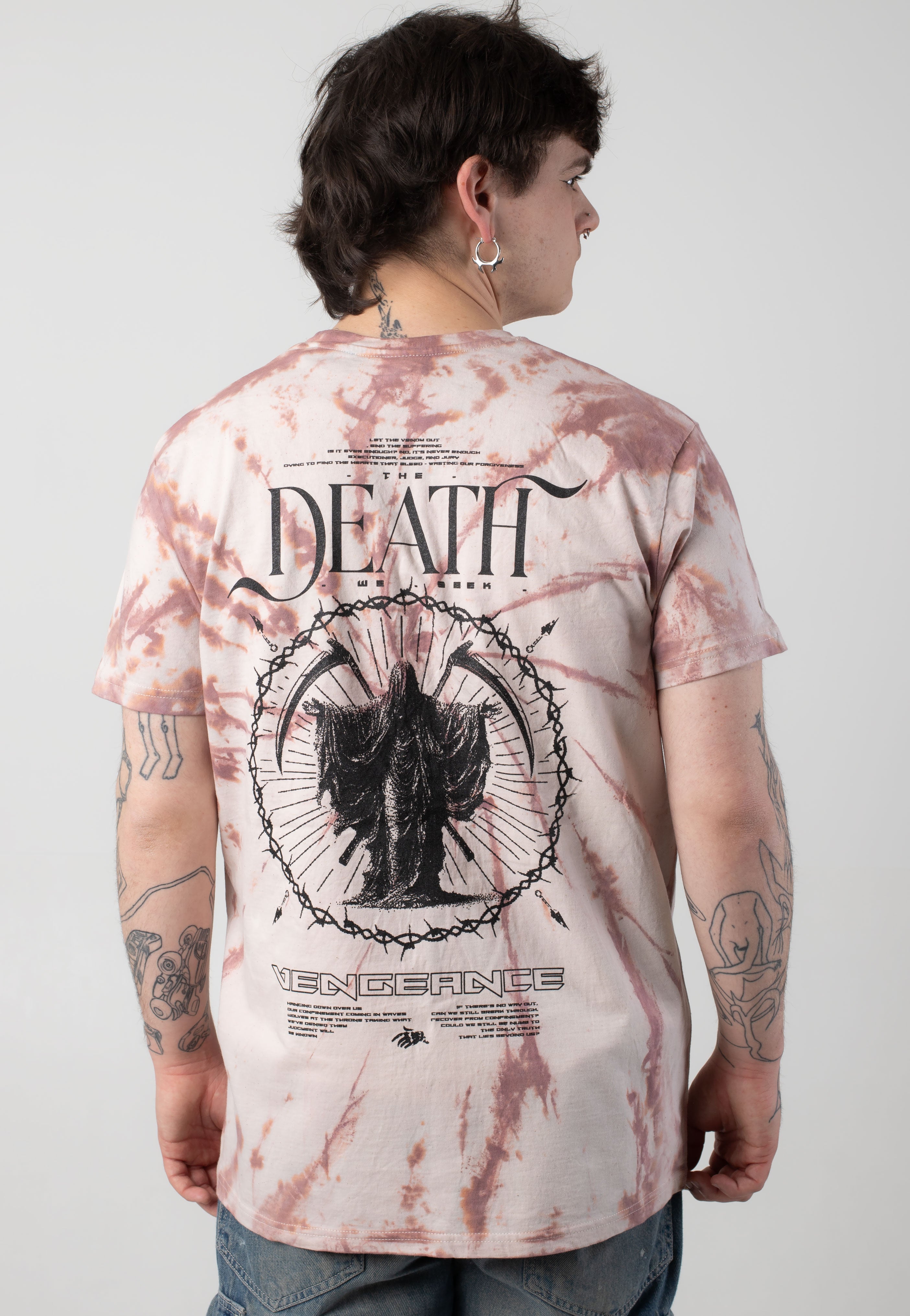 Currents - Vengeance Cream Tie Dye - T-Shirt | Men-Image