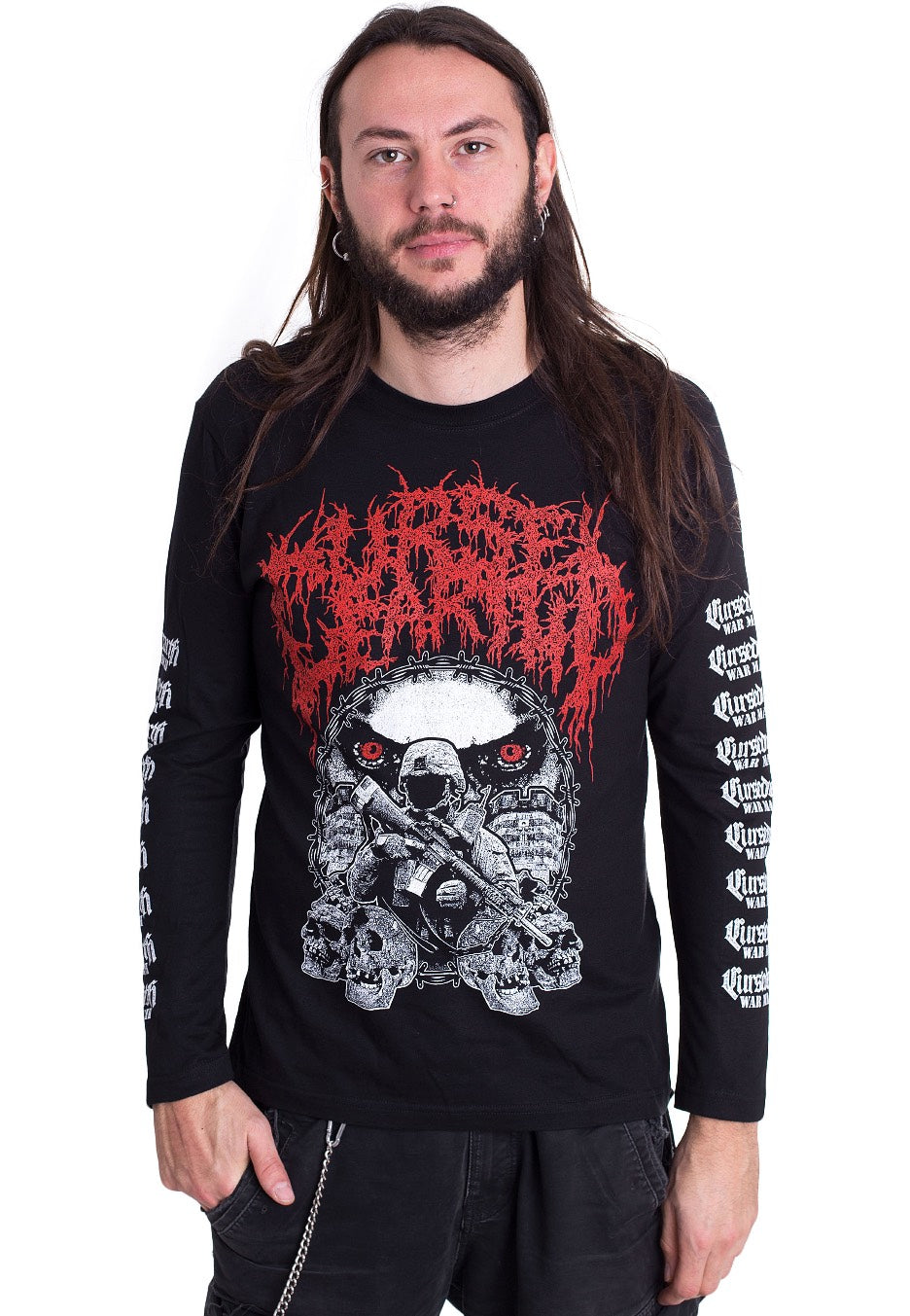 Cursed Earth - War March - Longsleeve | Men-Image