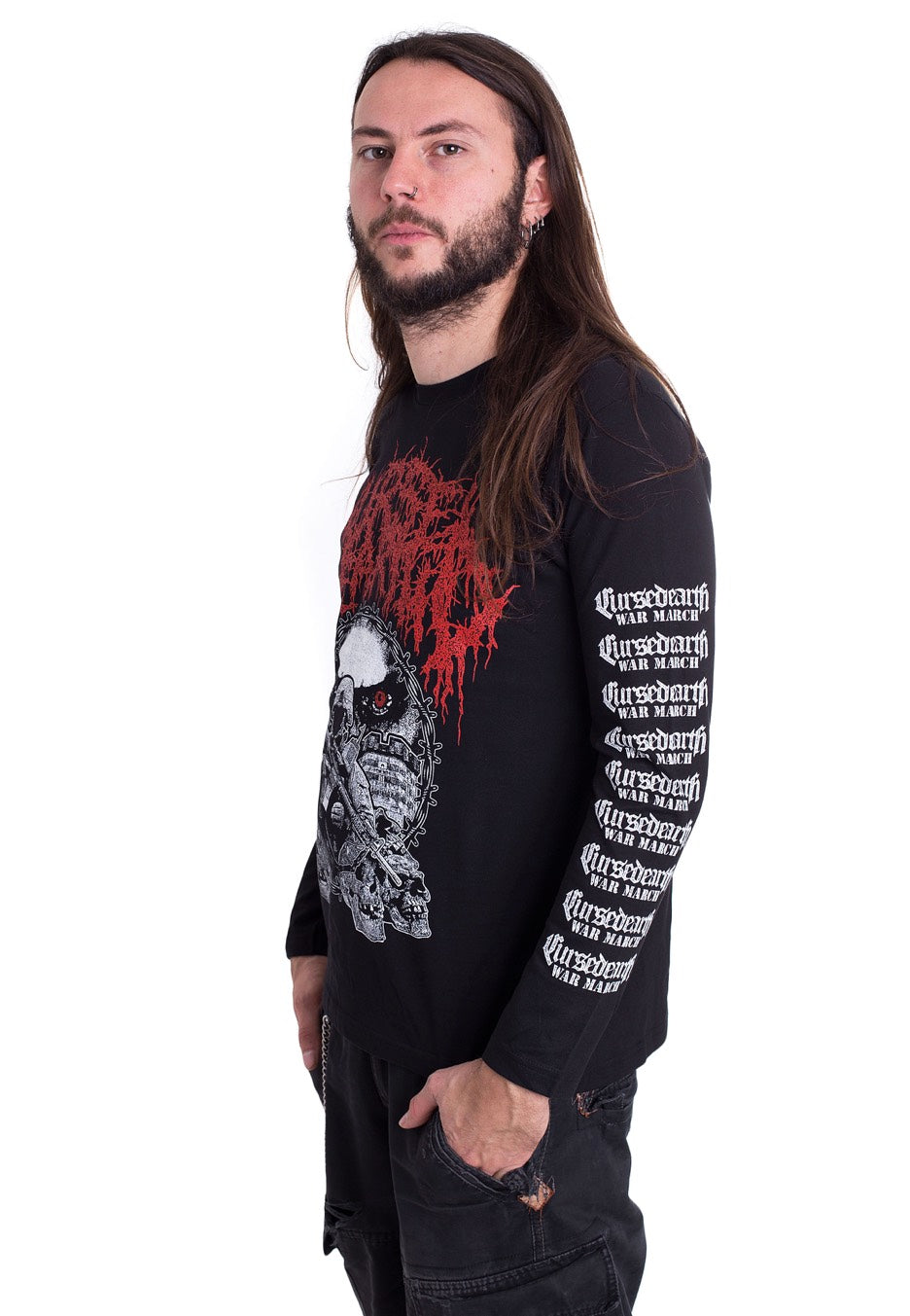 Cursed Earth - War March - Longsleeve | Men-Image