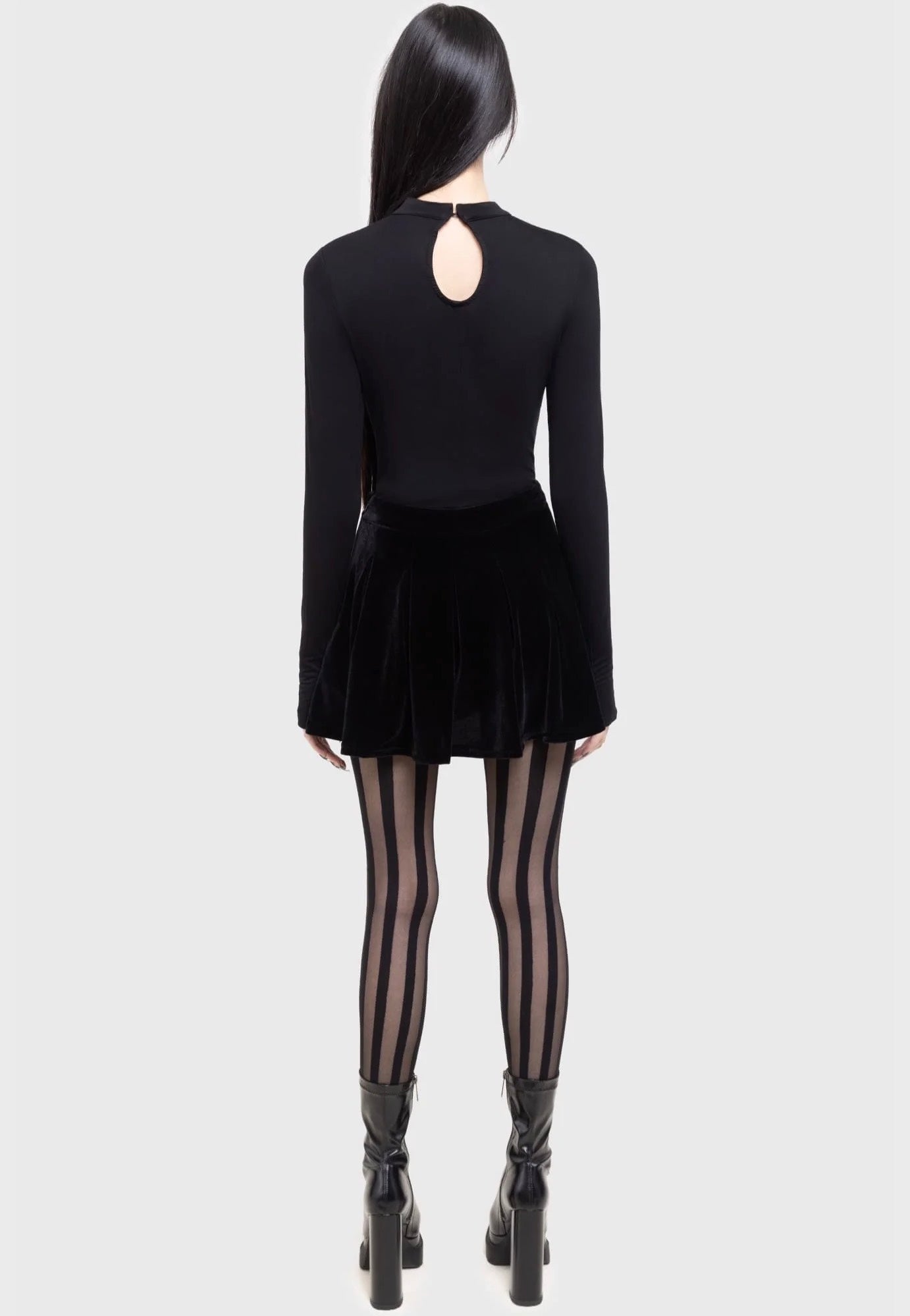 Killstar x Kihilist - Cybernova Black - Skirt | Women-Image