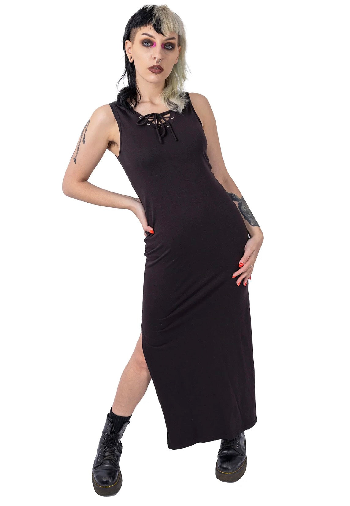 Poizen Industries - Cynthia Black - Dress | Women-Image