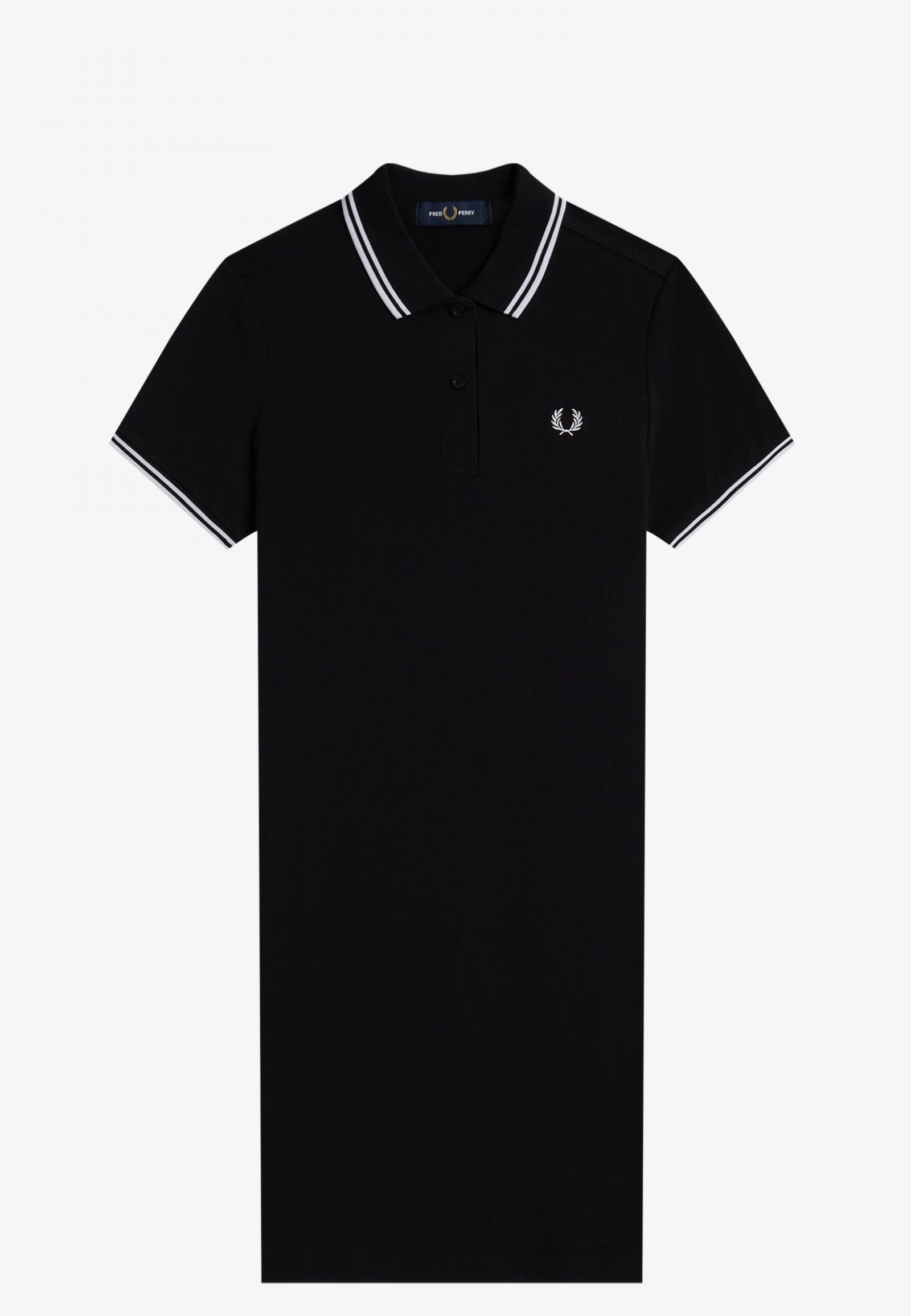 Fred Perry - Twin Tipped Fred Perry Black - Dress | Women-Image