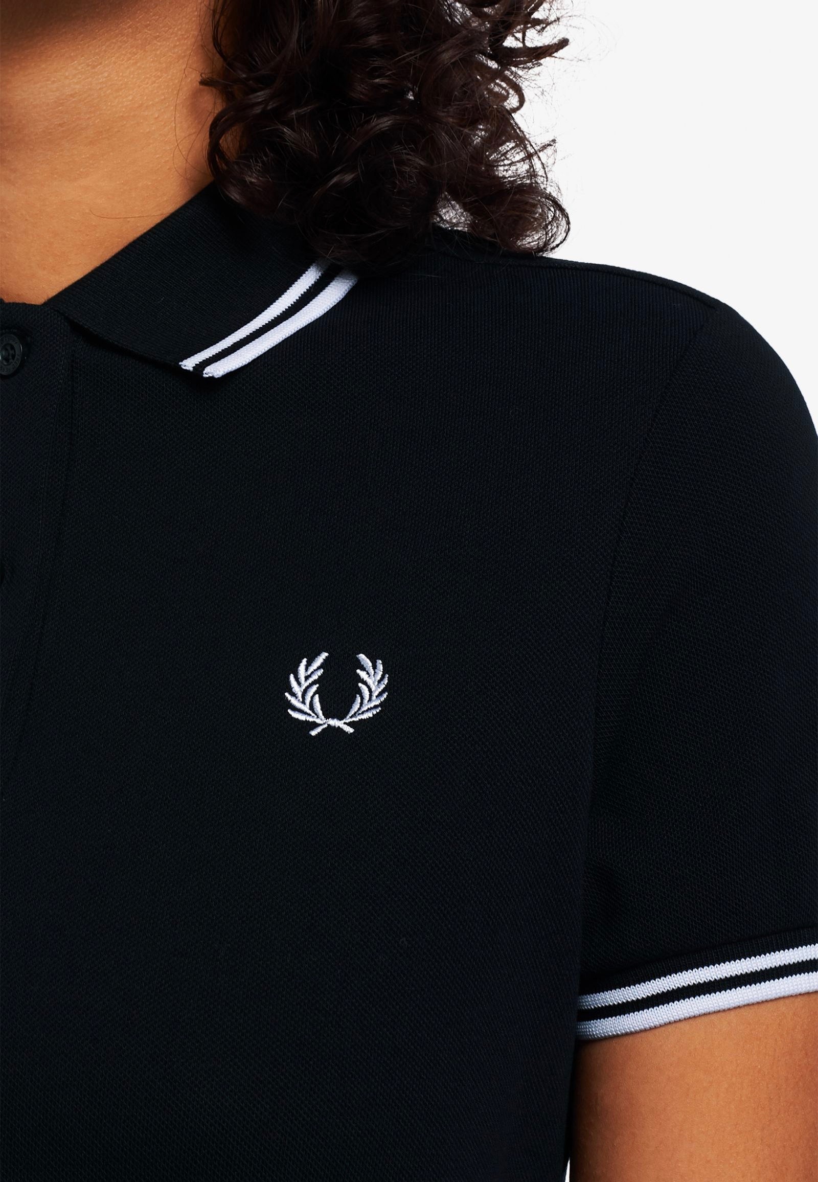 Fred Perry - Twin Tipped Fred Perry Black - Dress | Women-Image