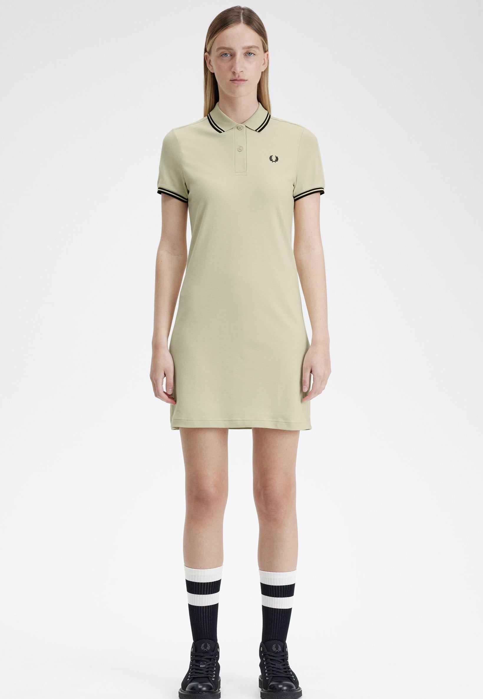 Fred Perry - Twin Tipped Oatmeal - Dress | Women-Image