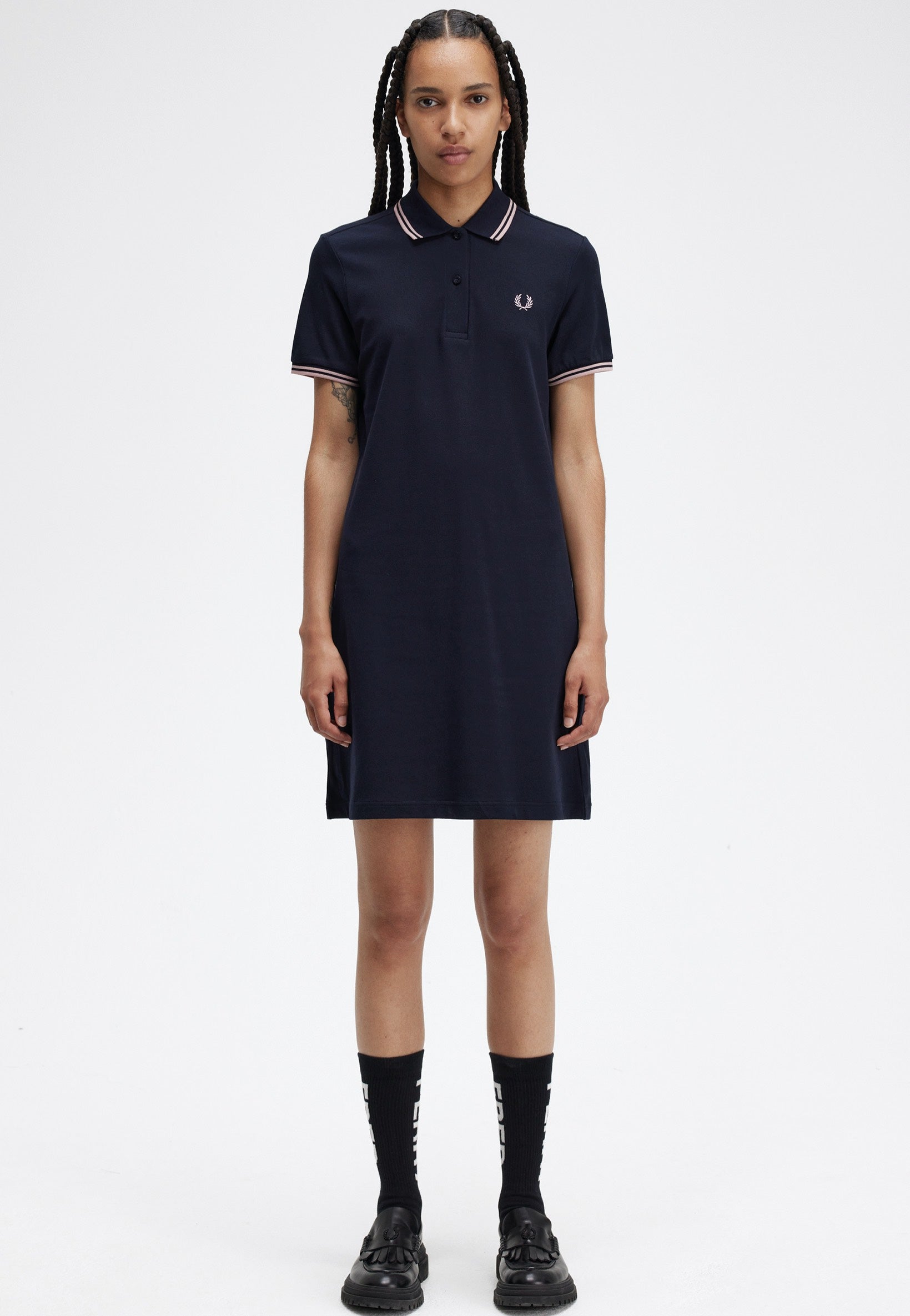 Fred Perry - Twin Tipped Navy - Dress | Women-Image