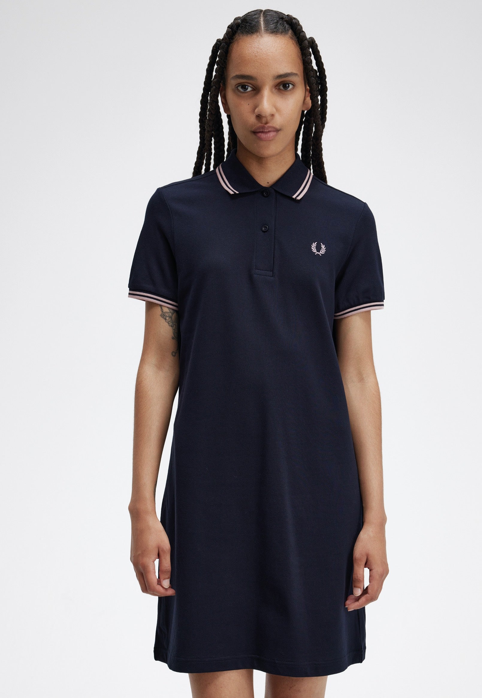 Fred Perry - Twin Tipped Navy - Dress | Women-Image