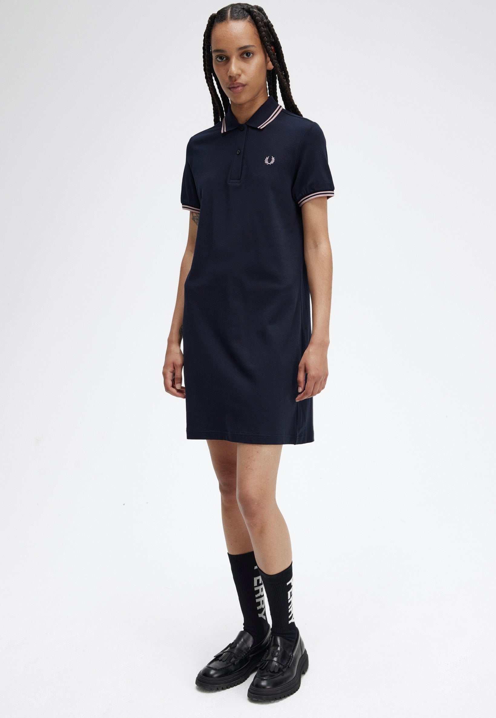 Fred Perry - Twin Tipped Navy - Dress | Women-Image