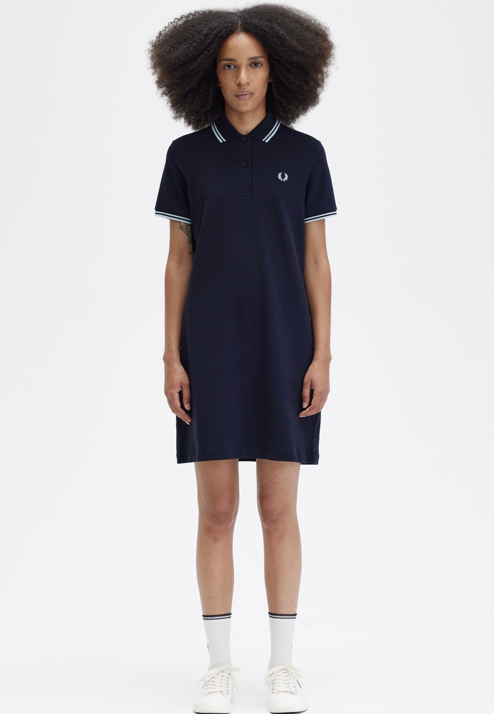 Fred Perry - Twin Tipped Navy - Dress | Women-Image