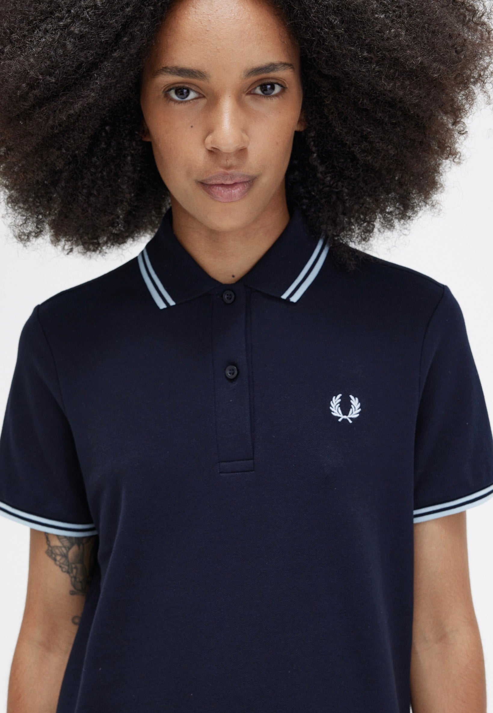 Fred Perry - Twin Tipped Navy - Dress | Women-Image