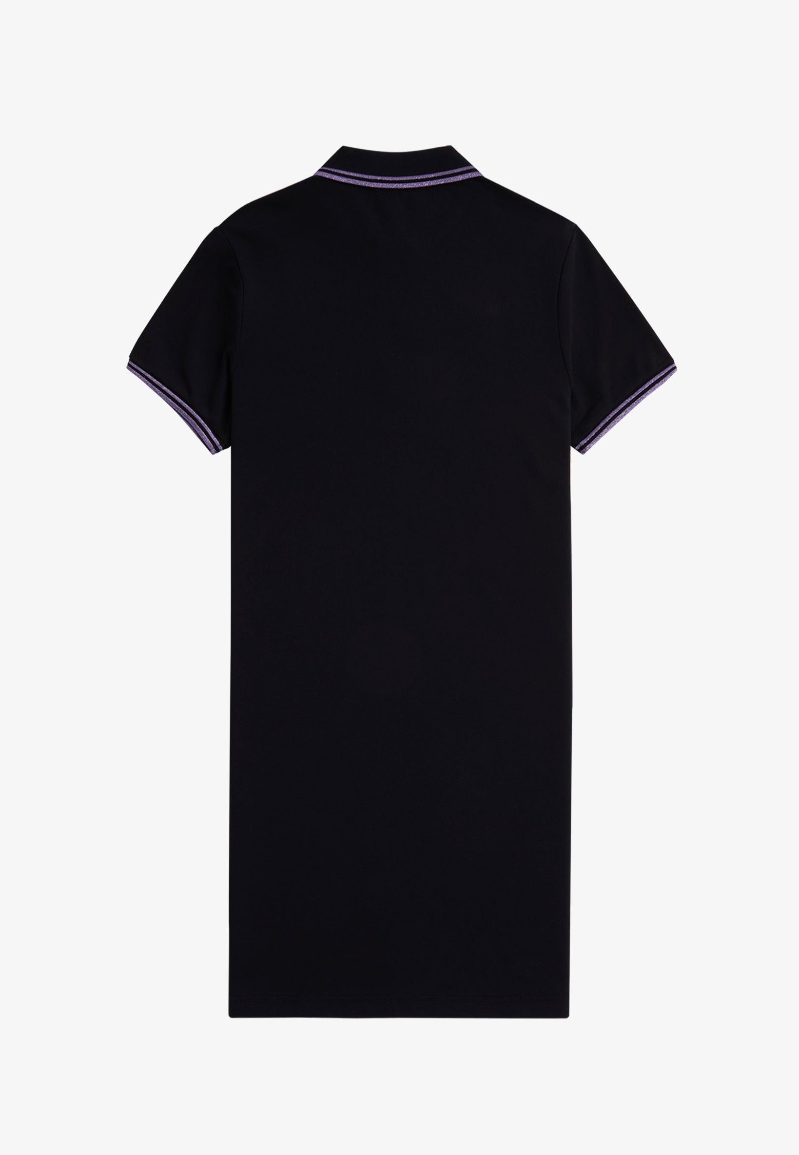 Fred Perry - Twin Tipped Black/Metallic Ultra Violet/Metallic Ultra Violet - Dress | Women-Image