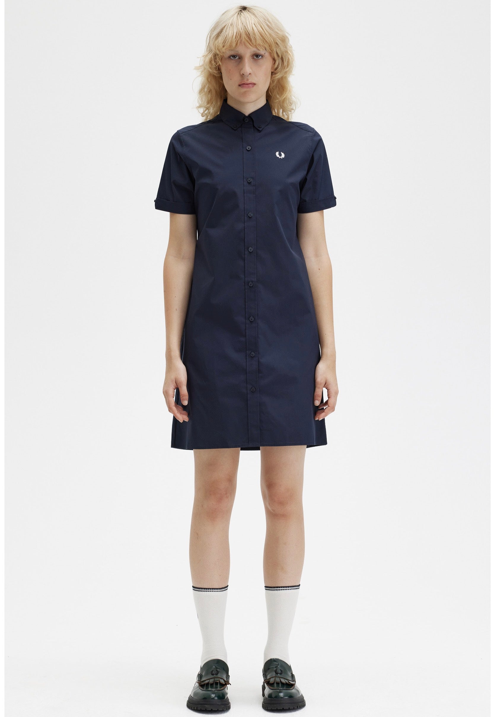 Fred Perry - Shirt Navy - Dress | Women-Image