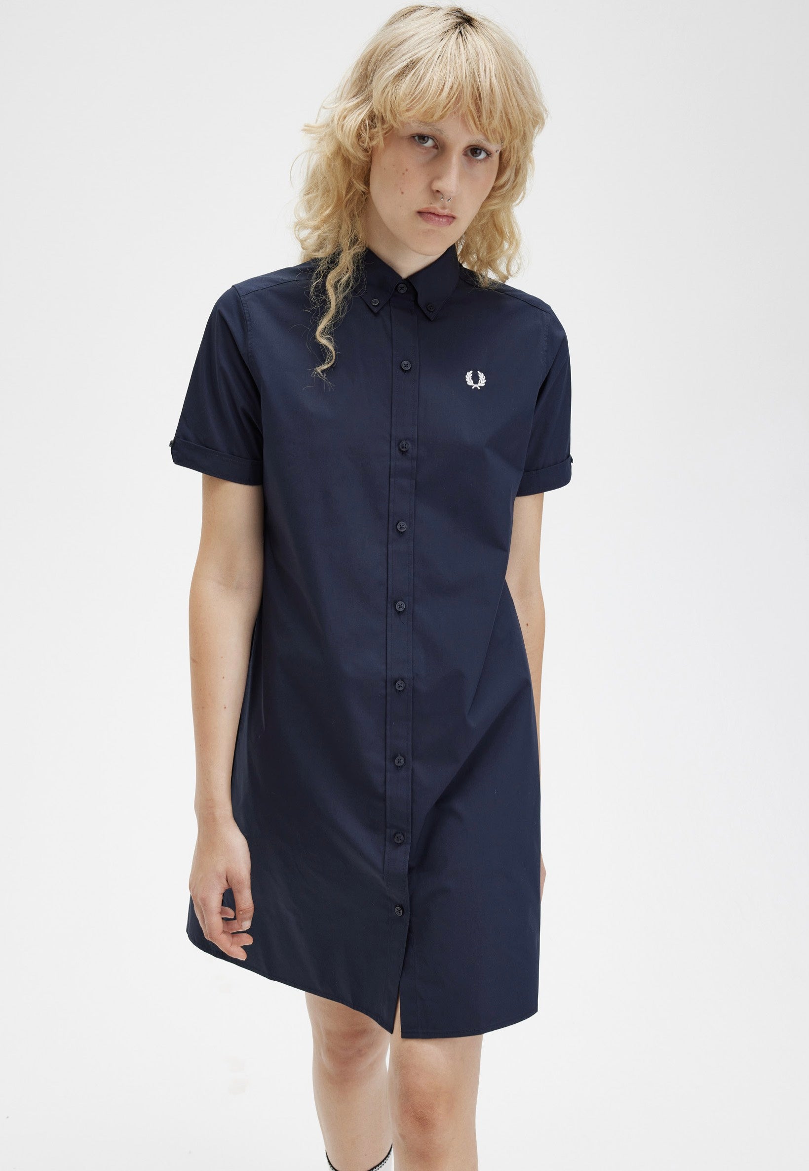 Fred Perry - Shirt Navy - Dress | Women-Image