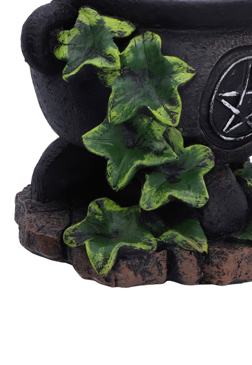 Nemesis Now - Ivy Cauldron - Tealight Holder | Neutral-Image