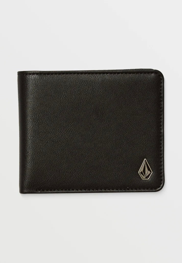 Volcom - Slim Stone Large Black - Wallet | Neutral-Image