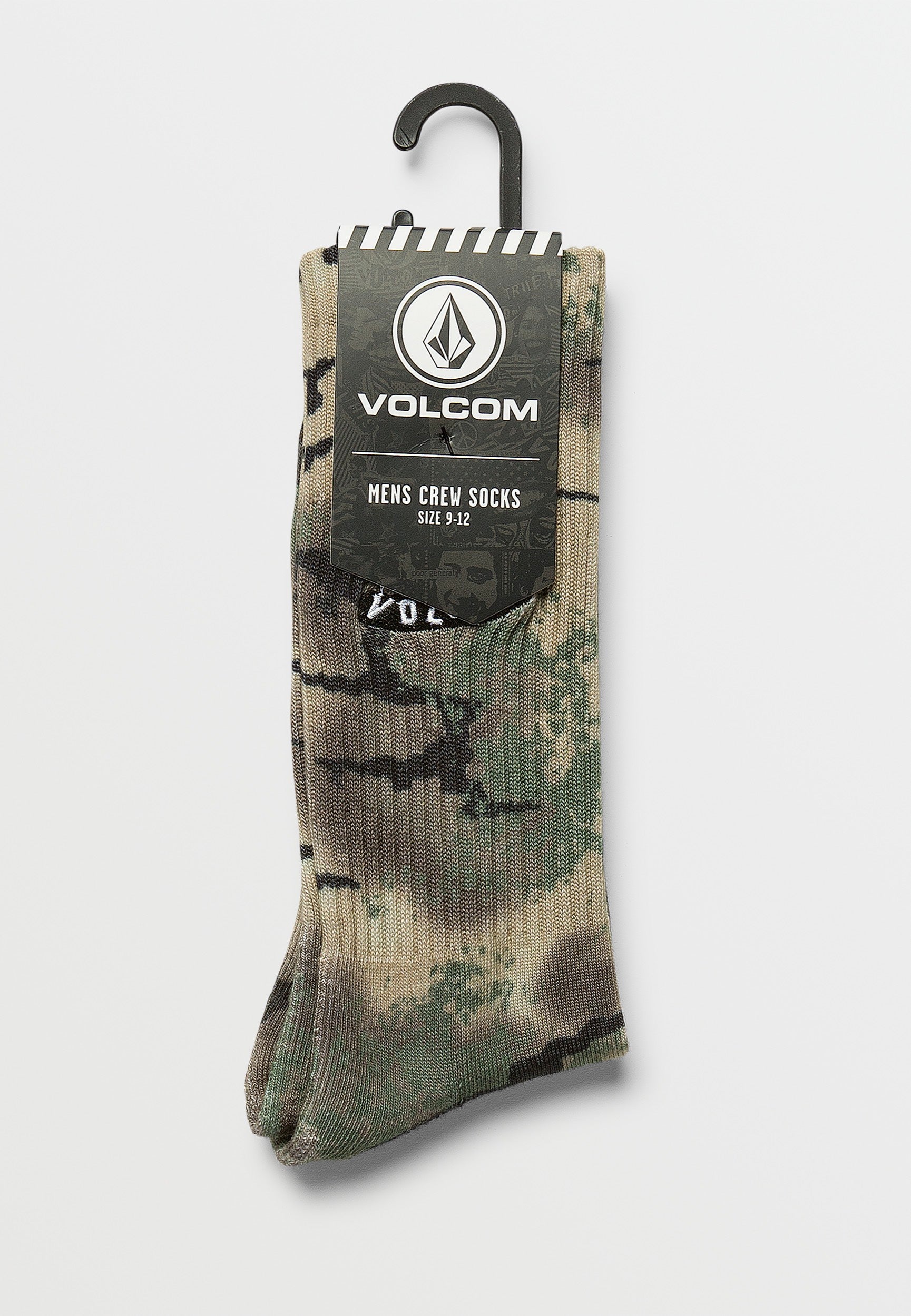 Volcom - Stoney Shred Dark Khaki - Socks | Neutral-Image