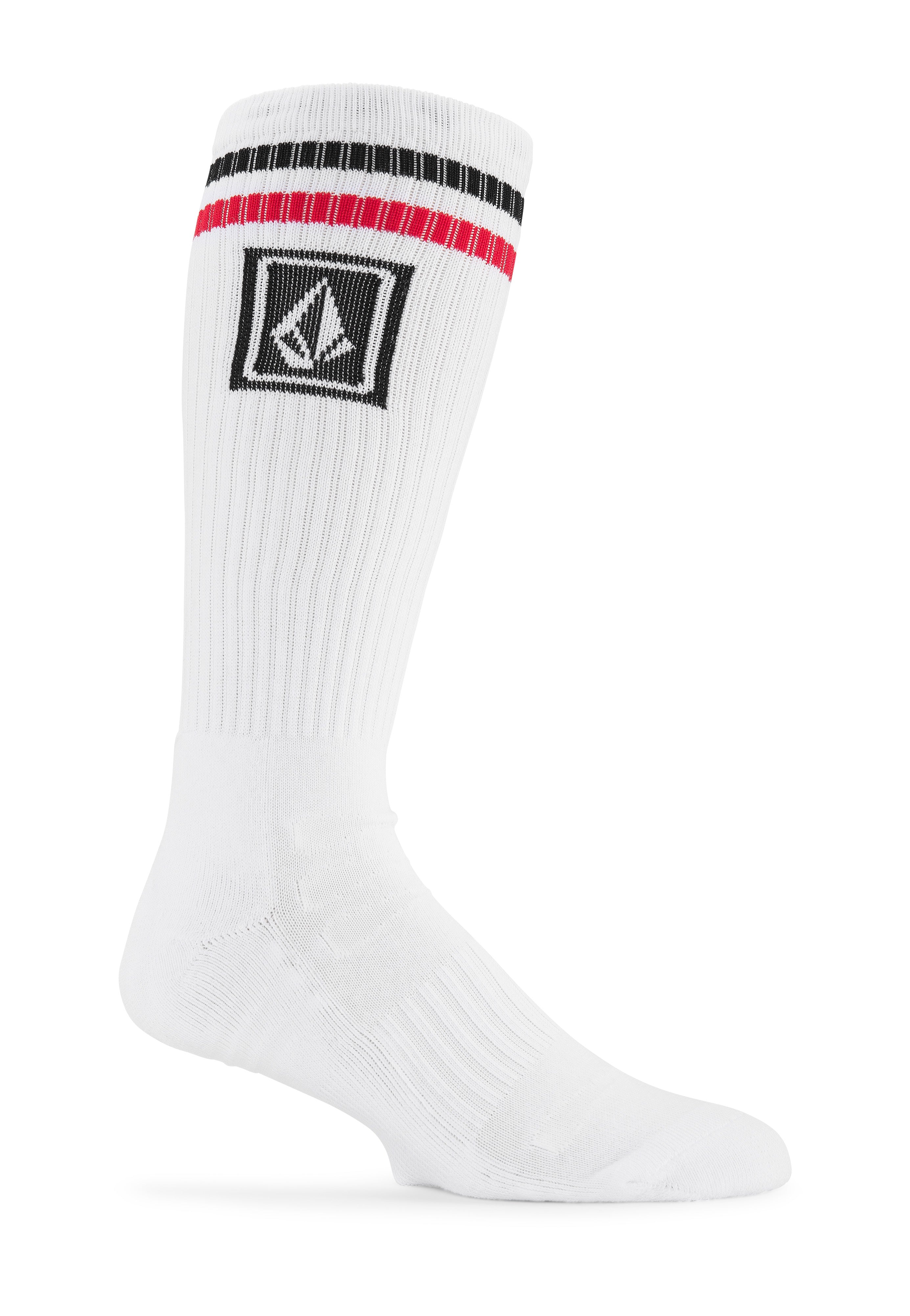 Volcom - Ramp Stone Skate White - Socks | Neutral-Image