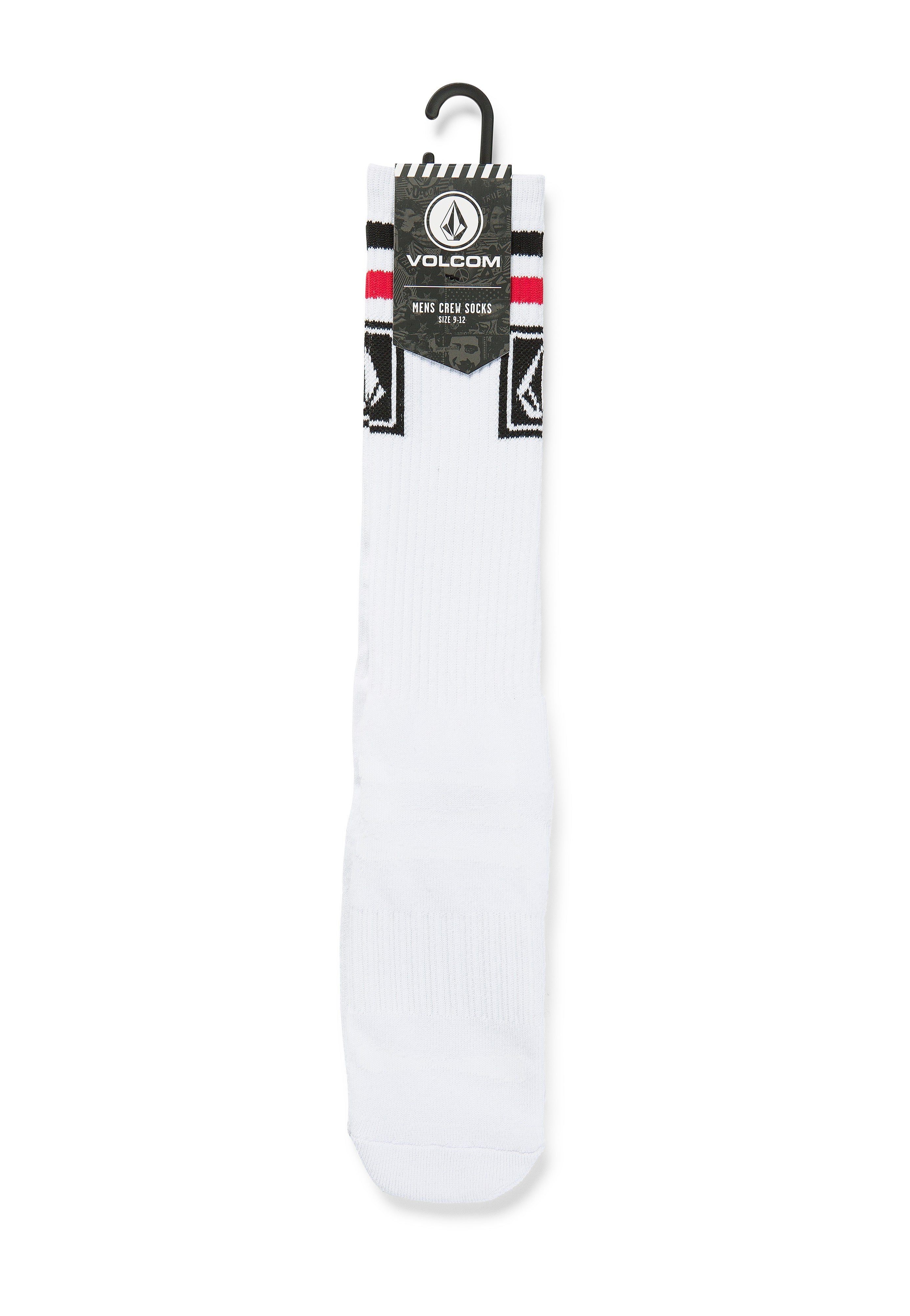 Volcom - Ramp Stone Skate White - Socks | Neutral-Image