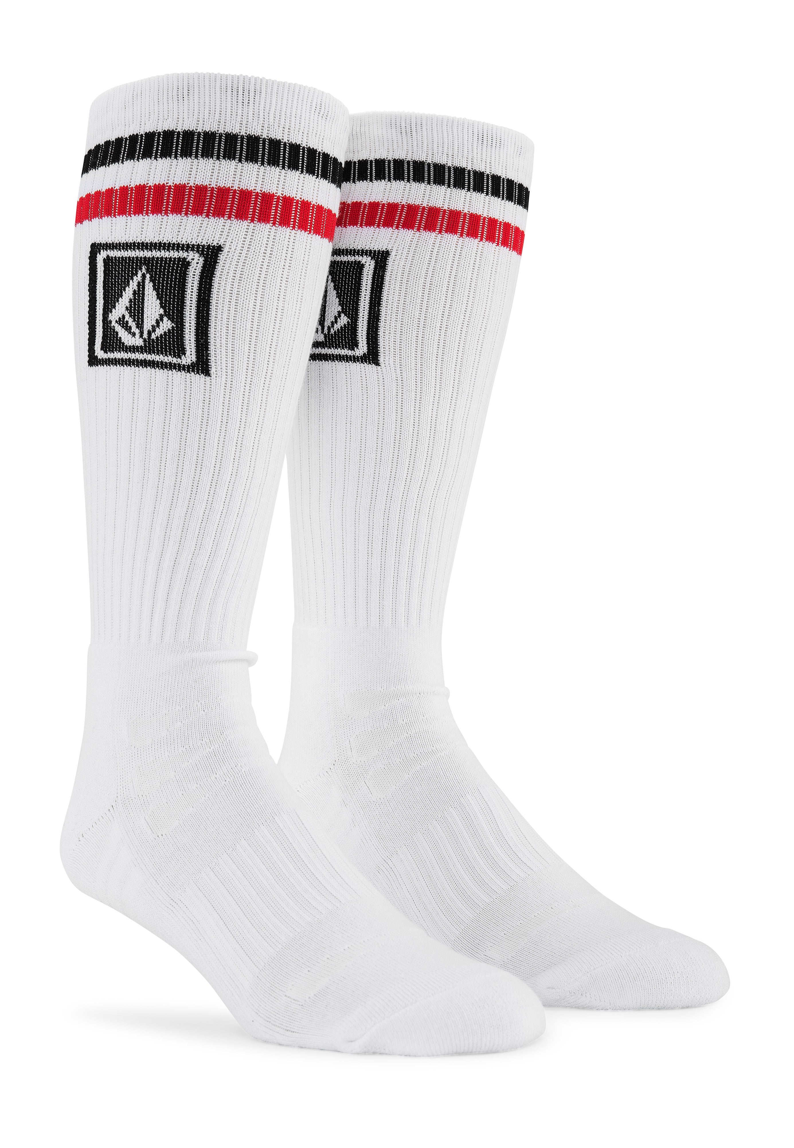 Volcom - Ramp Stone Skate White - Socks | Neutral-Image