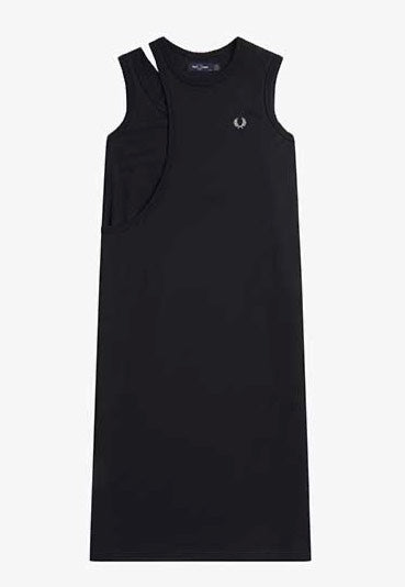 Fred Perry - Layered Ringer Black - Dress | Women-Image