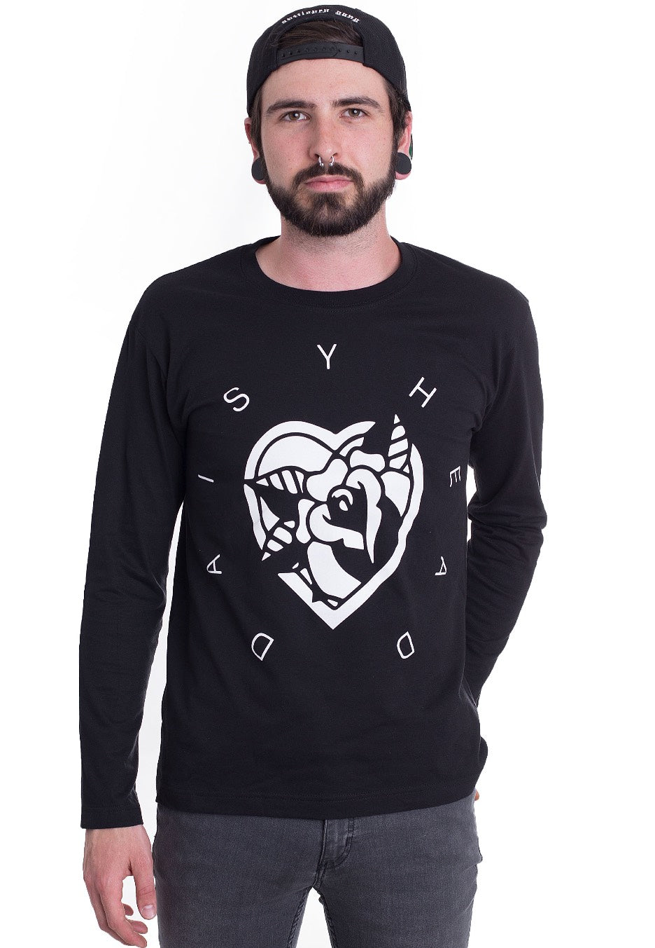 Daisyhead - Heart Logo - Longsleeve | Men-Image