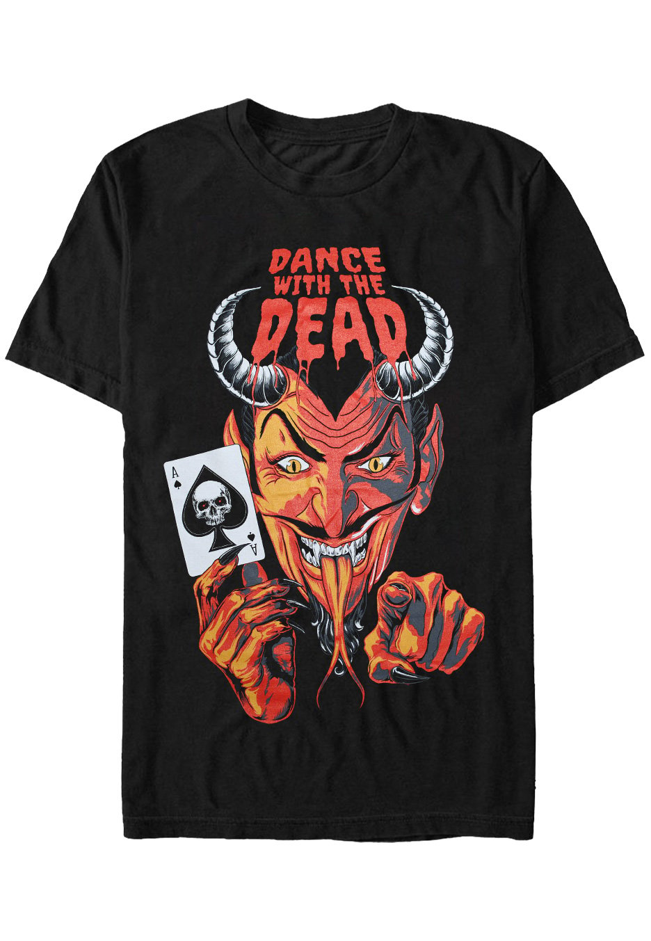 Dance With The Dead - Play Your Cards - T-Shirt | Neutral-Image