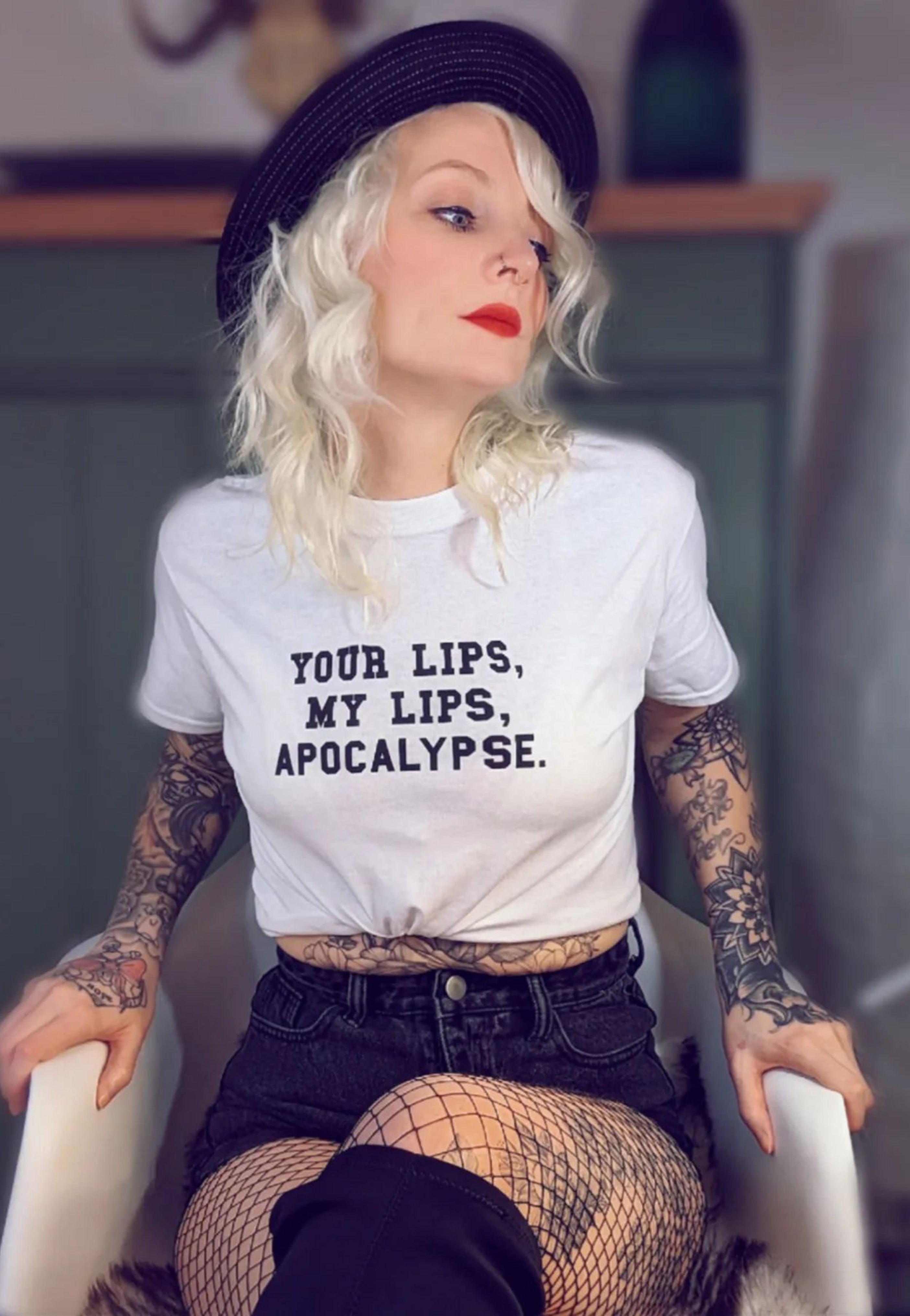 Dancitee - Apocalypse White - T-Shirt | Women-Image