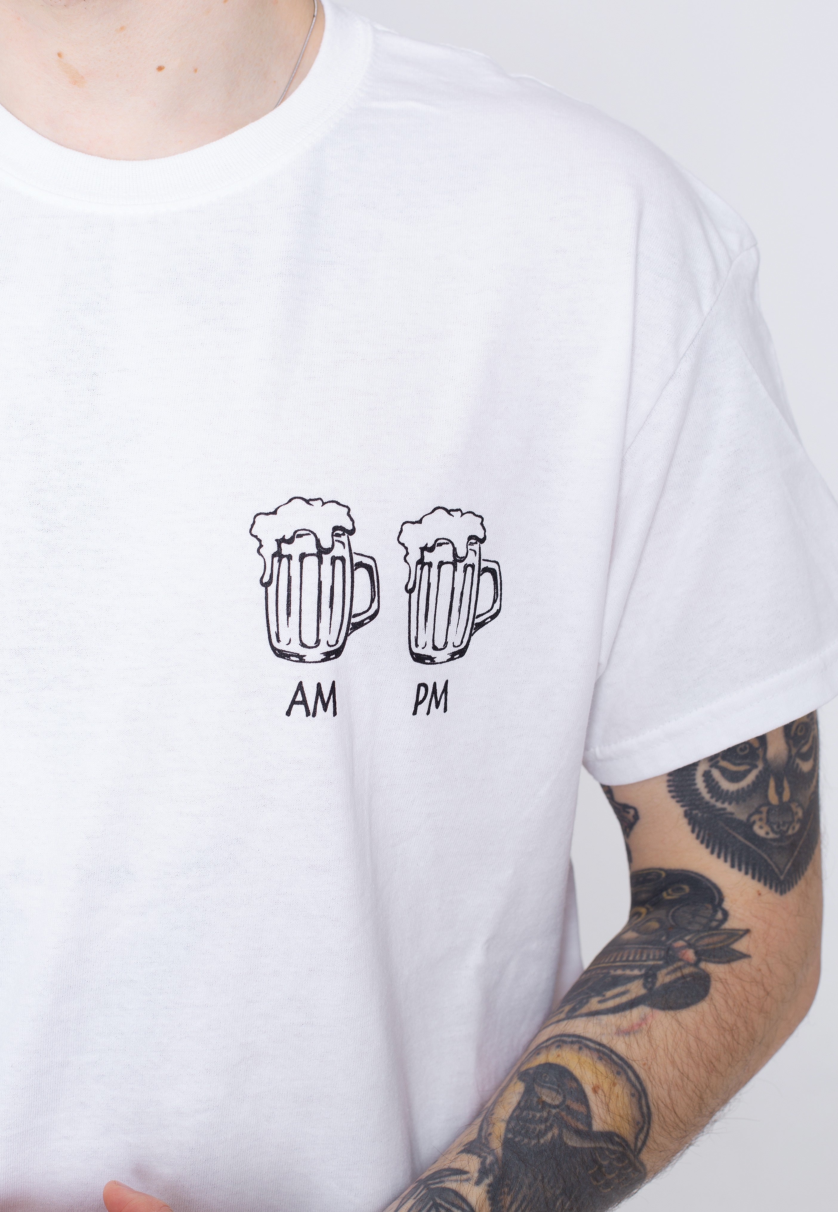 Dancitee - AMPM Beer White - T-Shirt | Men-Image