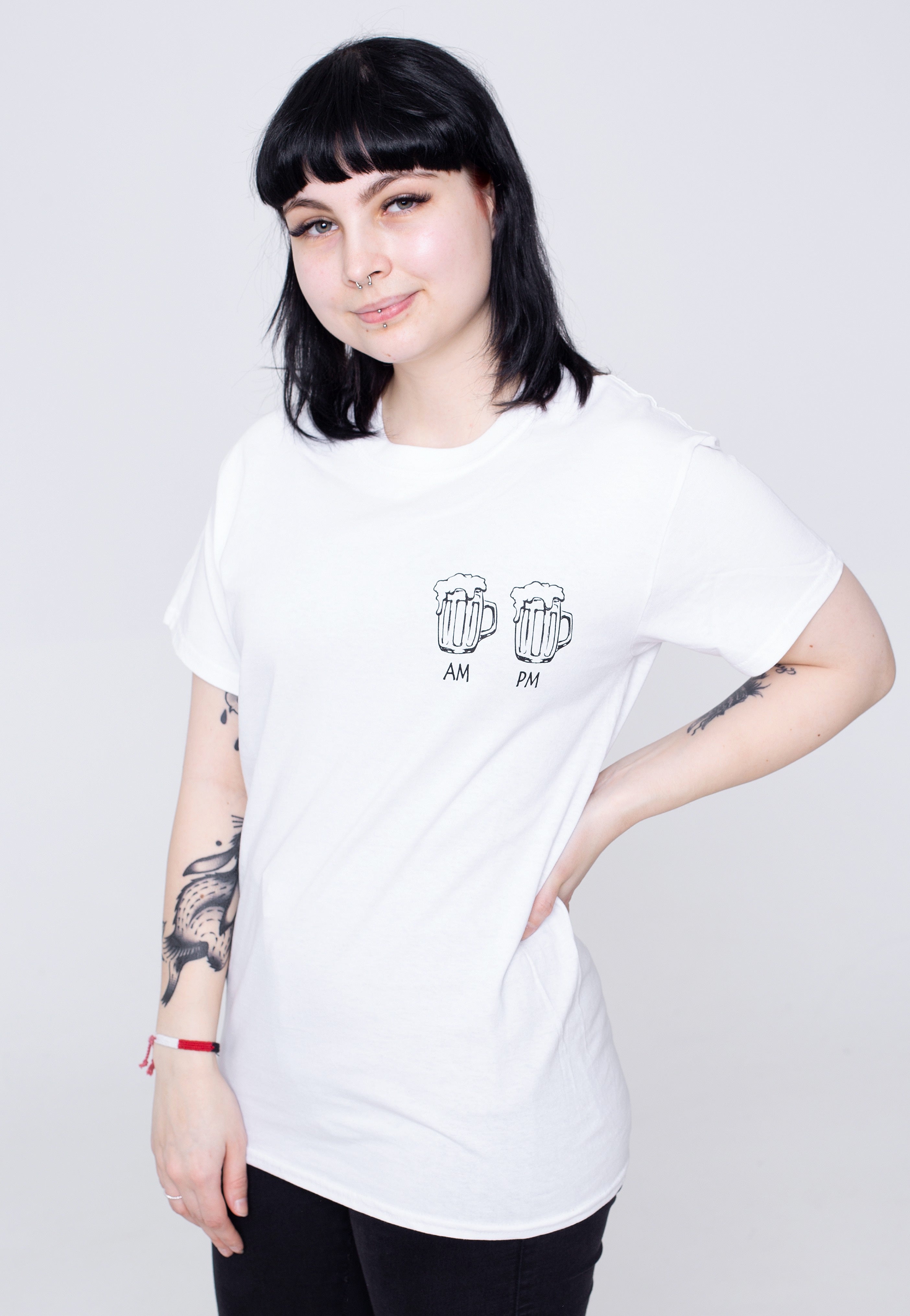 Dancitee - AMPM Beer White - T-Shirt | Women-Image