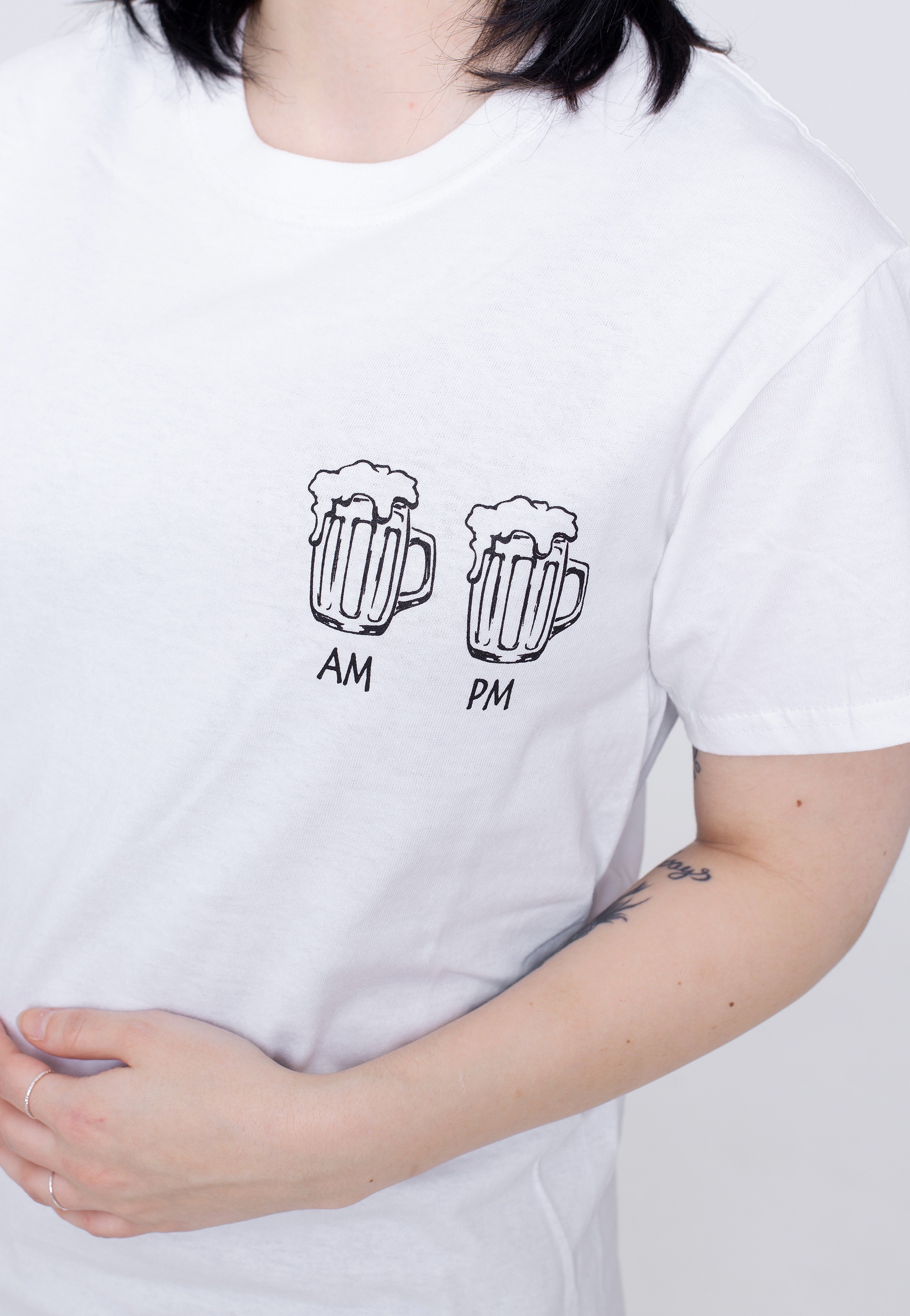 Dancitee - AMPM Beer White - T-Shirt | Women-Image