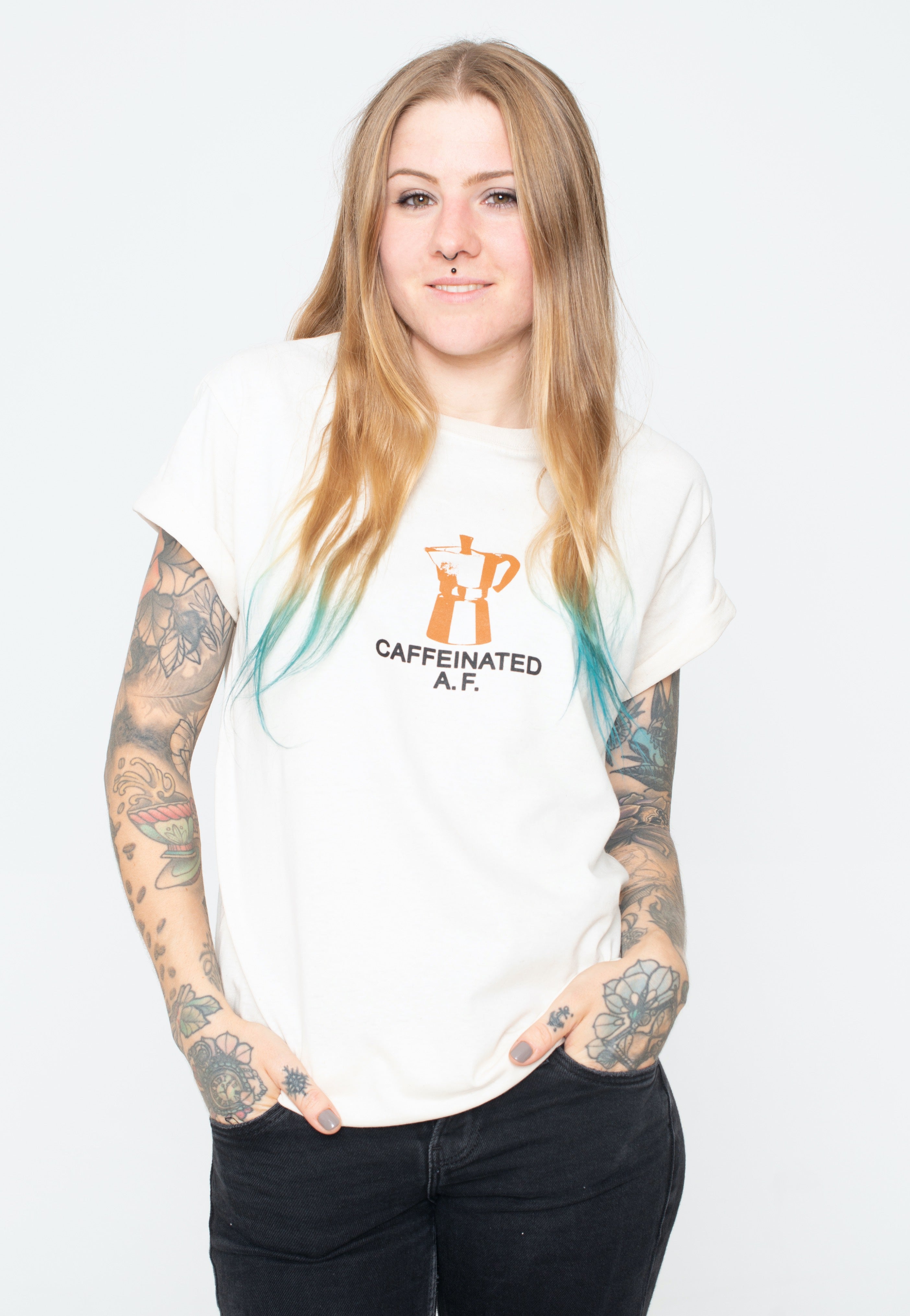 Dancitee - Caffeinated Natural - T-Shirt | Women-Image