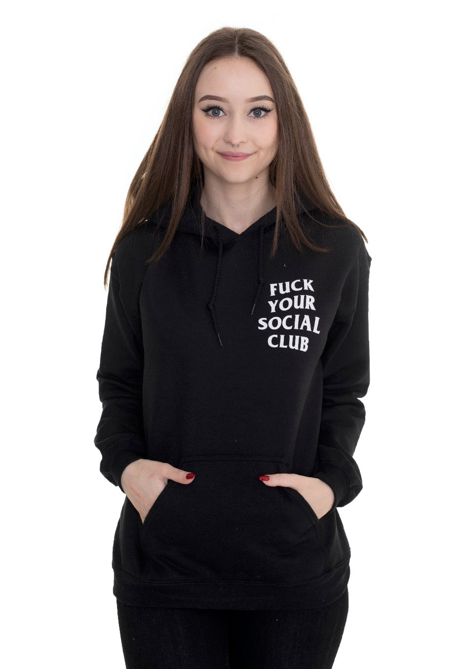 Dancitee - Fuck Your Social Club - Hoodie | Women-Image