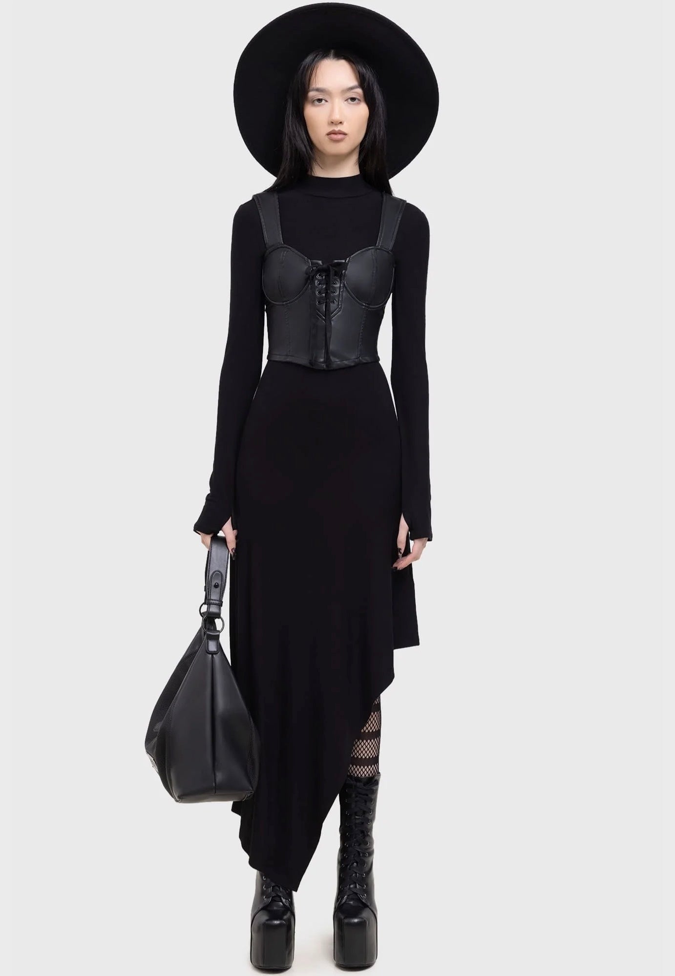 Killstar x Kihilist - Dark Presence Black - Dress | Women-Image