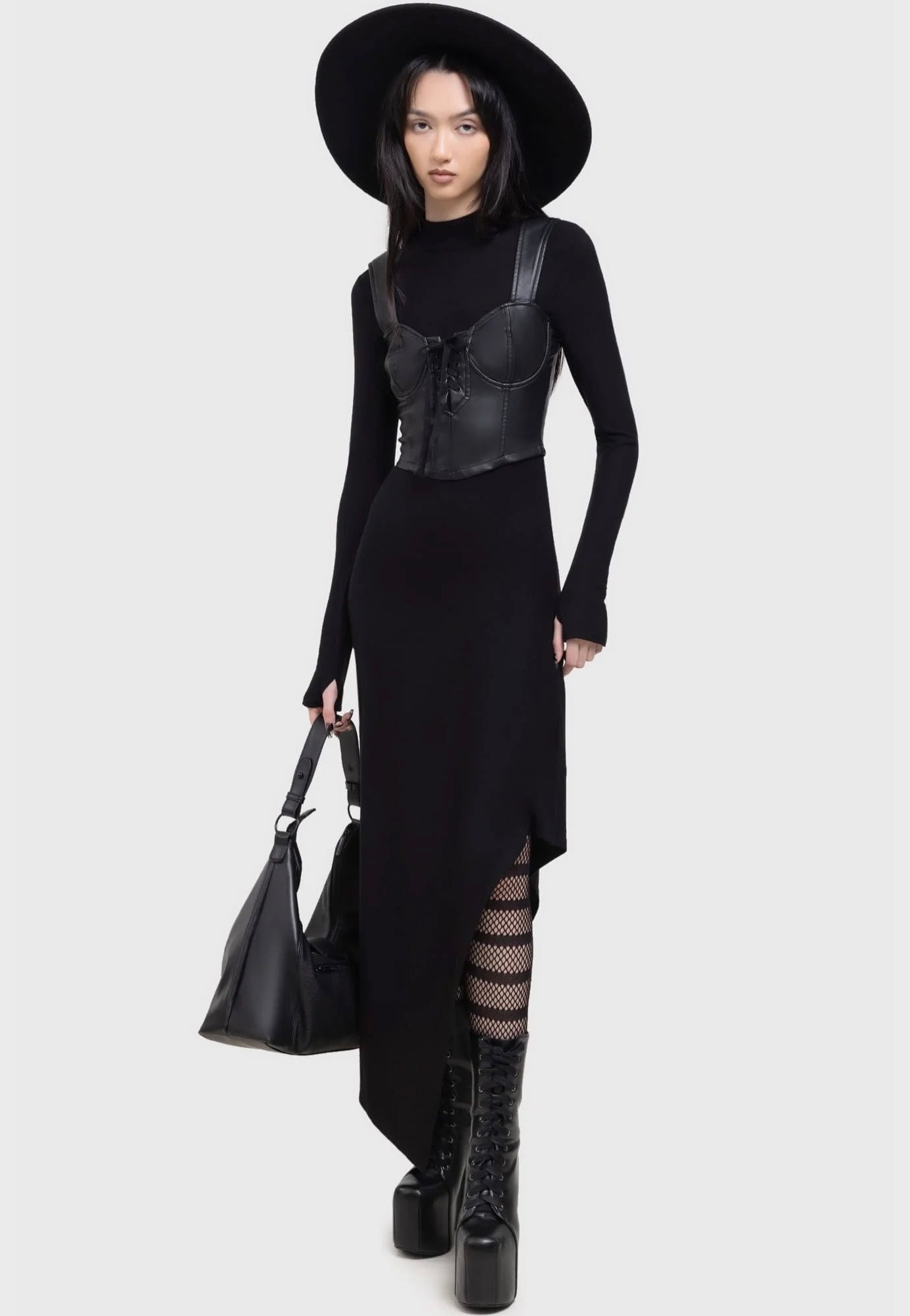 Killstar x Kihilist - Dark Presence Black - Dress | Women-Image