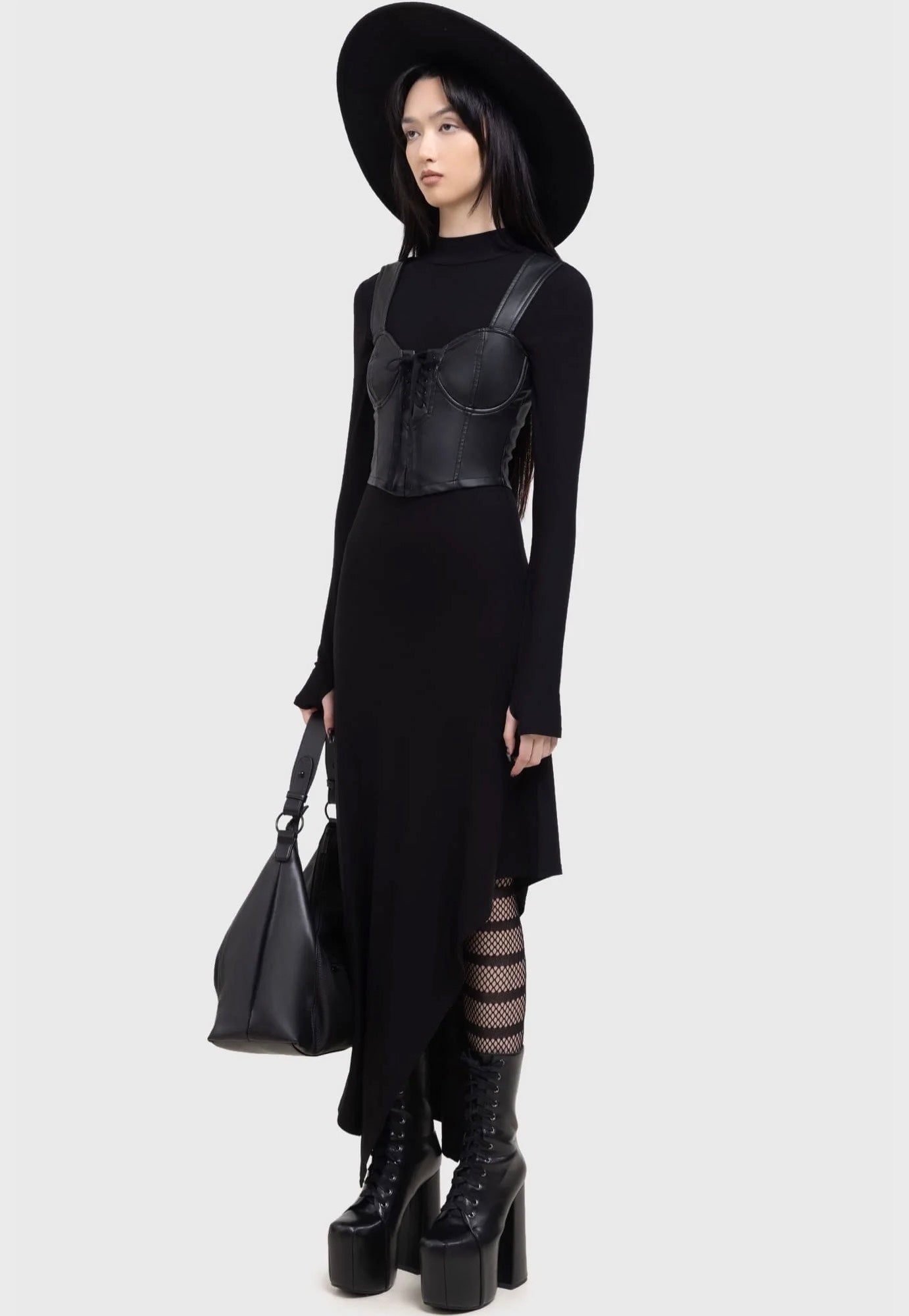 Killstar x Kihilist - Dark Presence Black - Dress | Women-Image