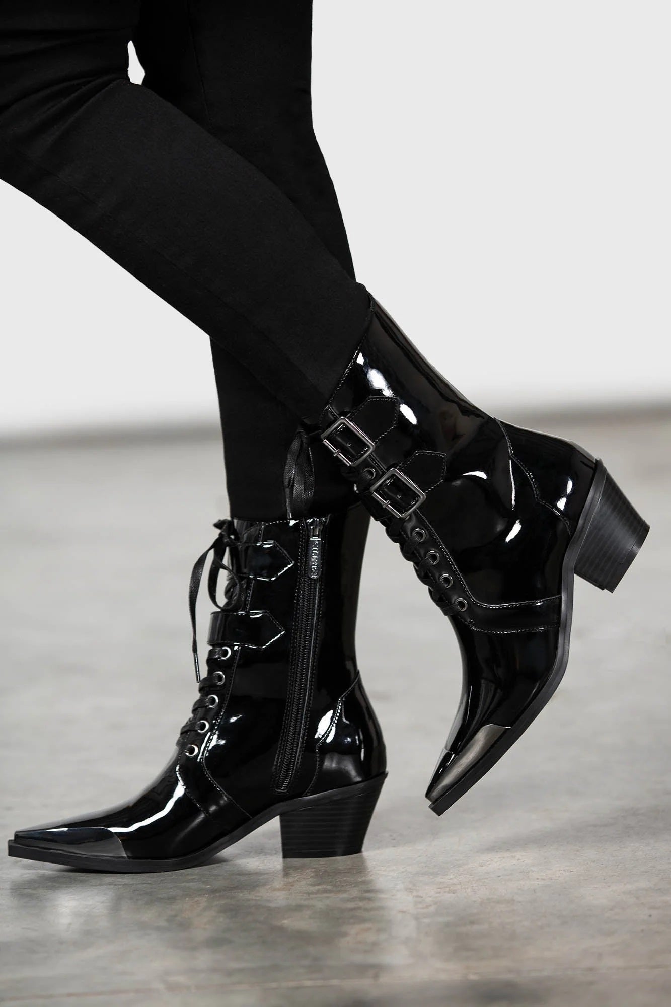 Killstar - Dark Sin Black - Girl Shoes | Women-Image