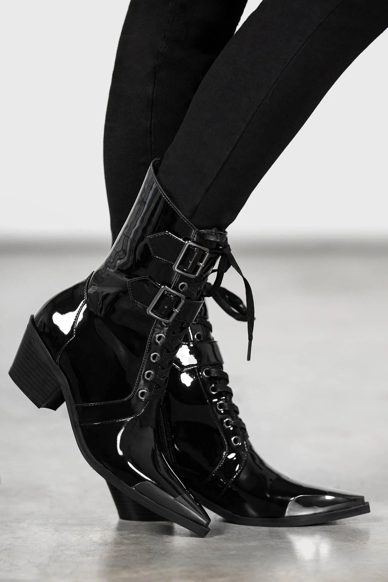 Killstar - Dark Sin Black - Girl Shoes | Women-Image